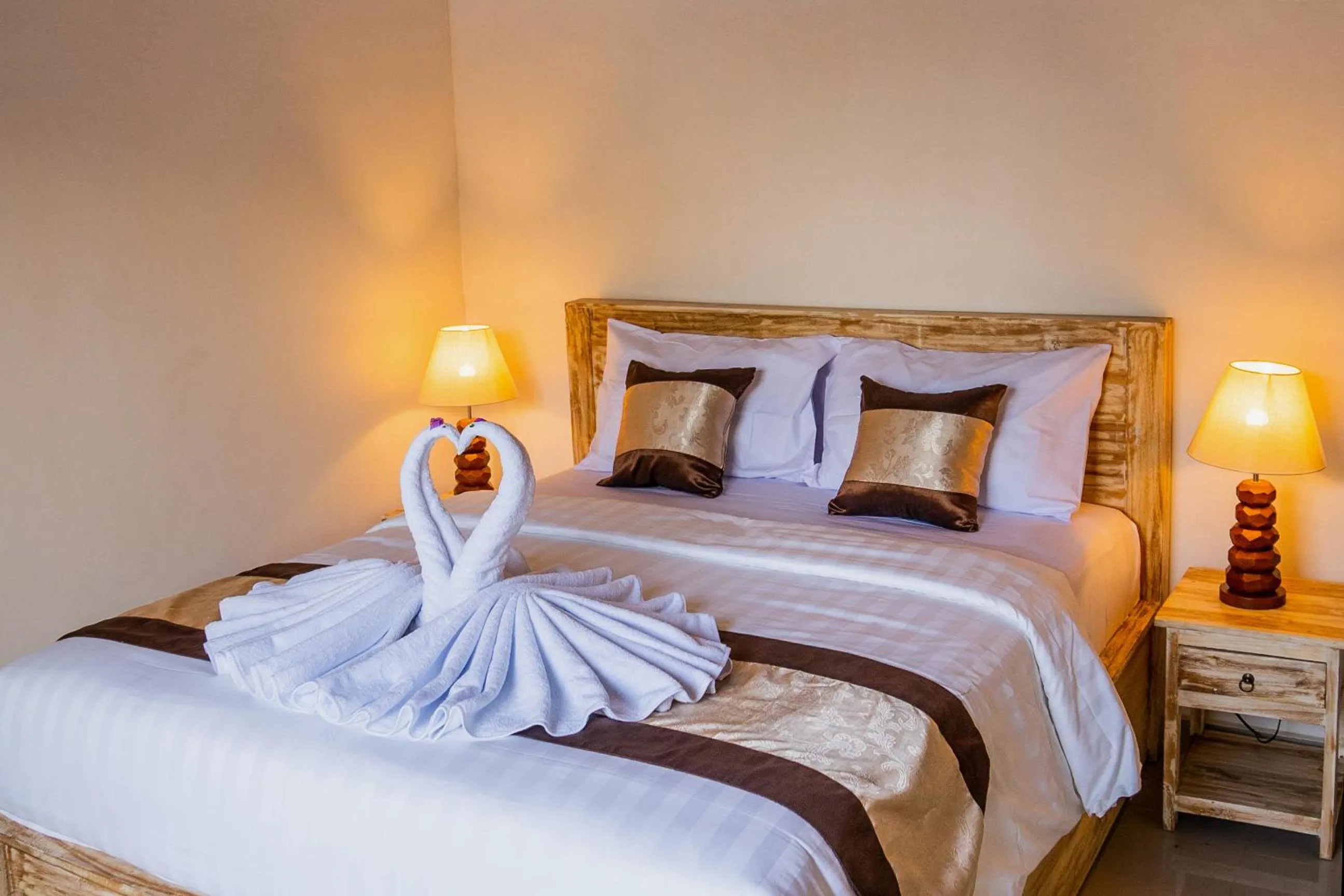 Bed in Kayu Kuning Cottage