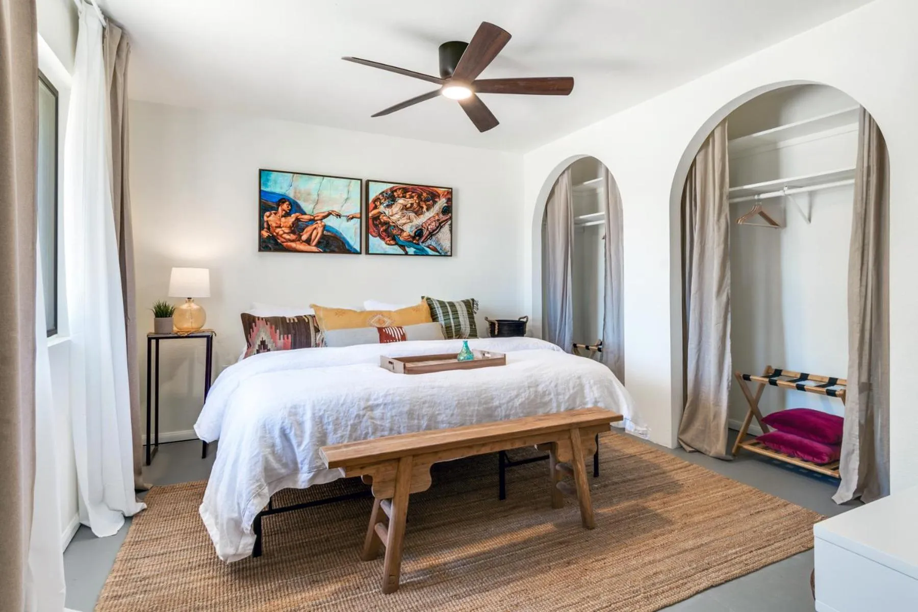 Bedroom, Bed in The Castle House Estate