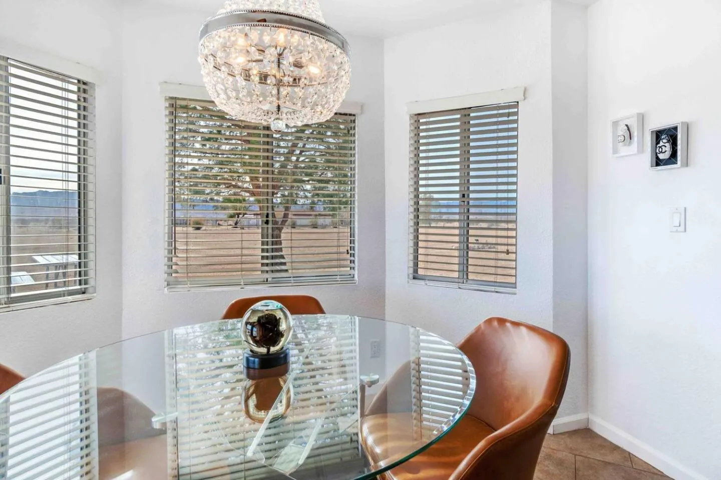 Dining area in The Castle House Estate