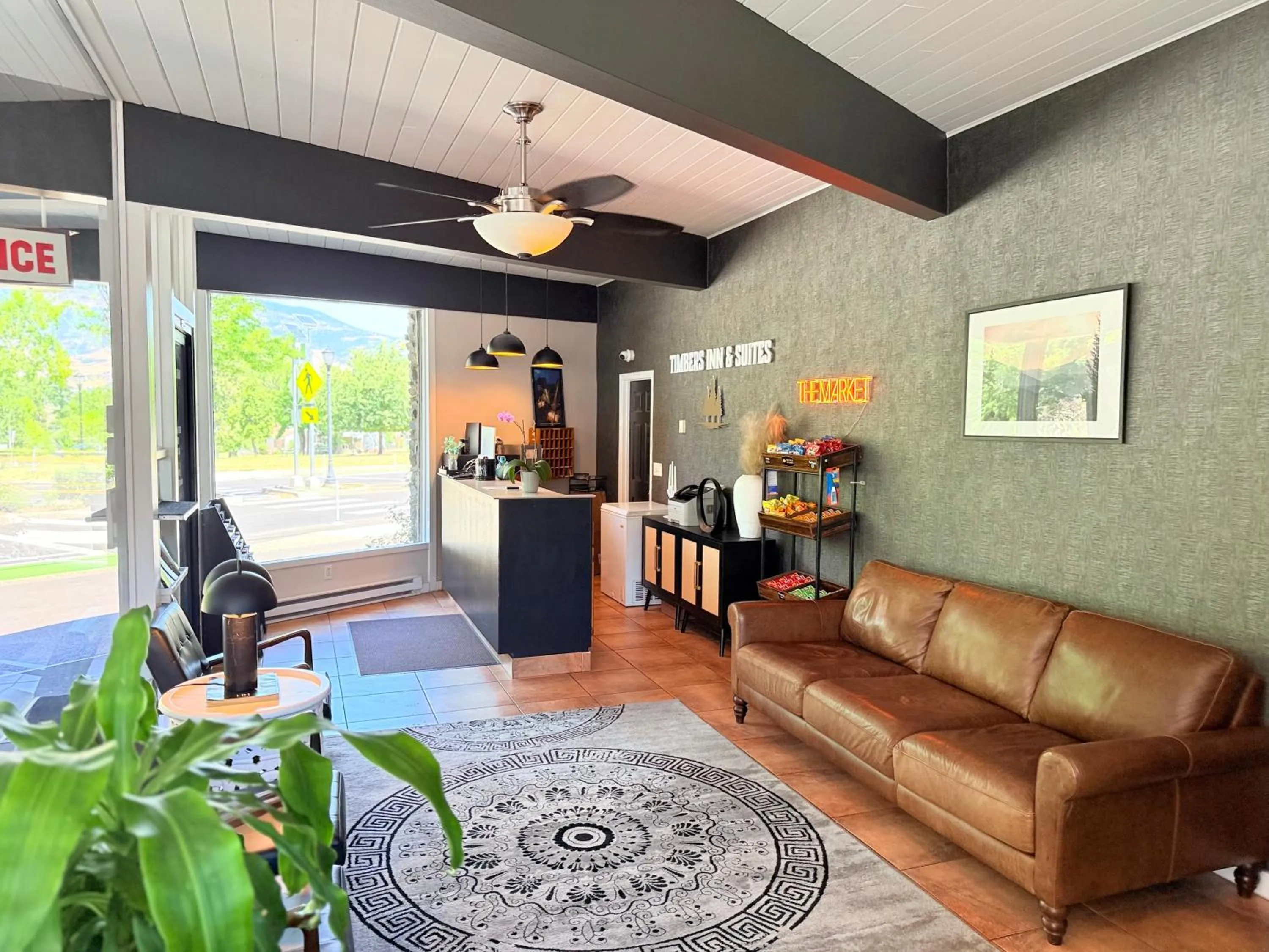 Lobby or reception in Timbers INN and Suites