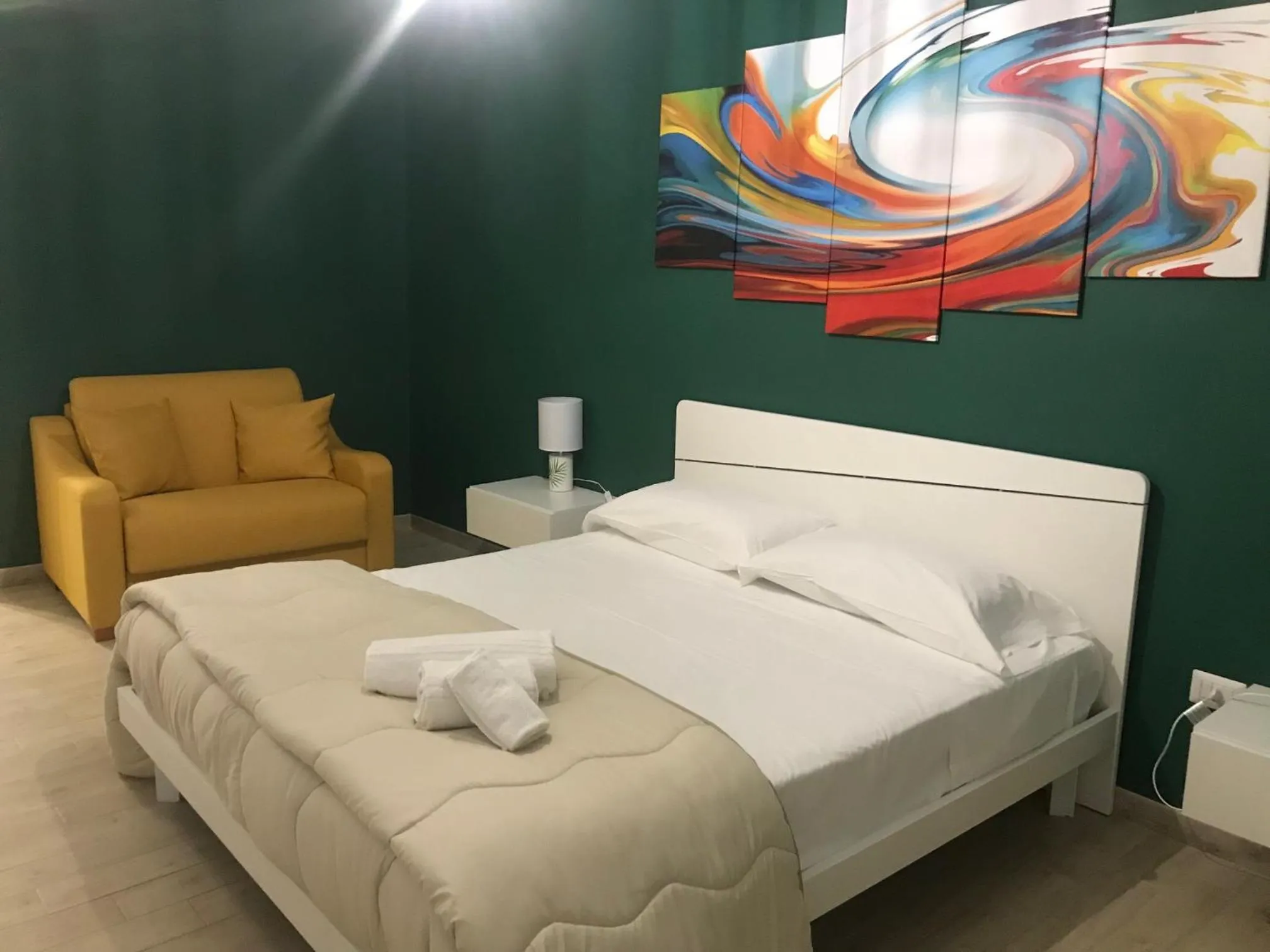 Bed in B & B Vittorio Emanuele