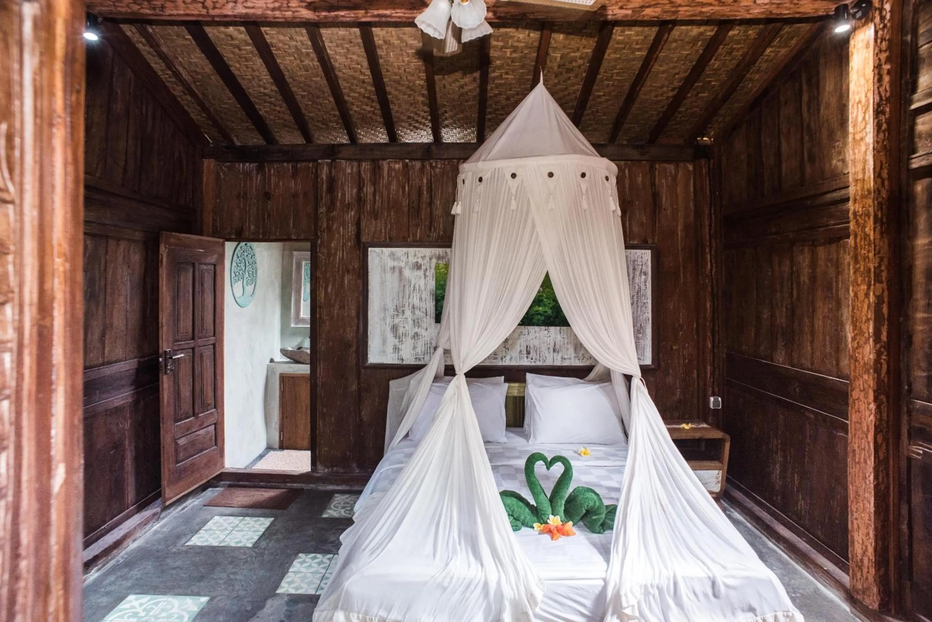 Bed in Arana Garden Ubud