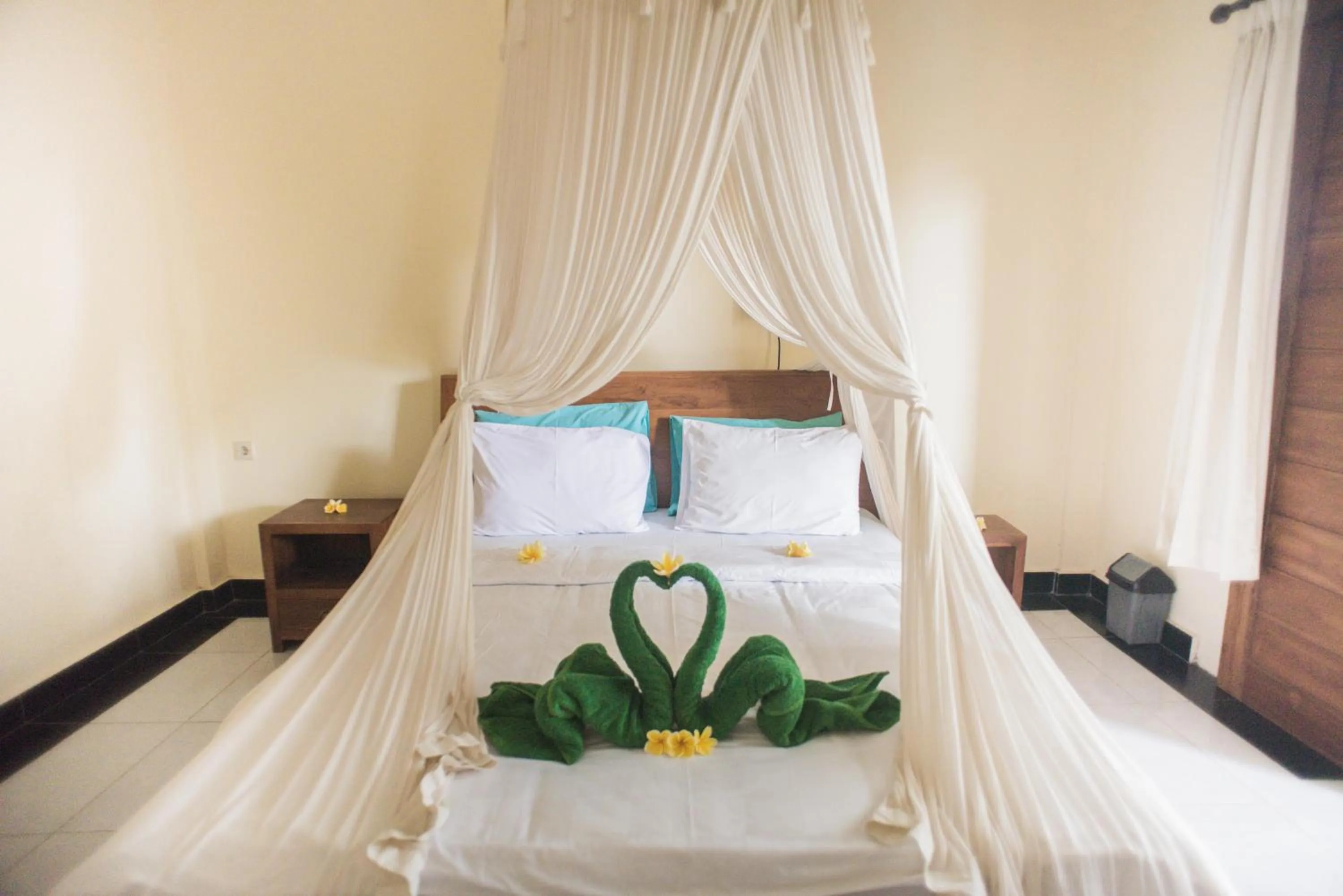 Bed in Arana Garden Ubud