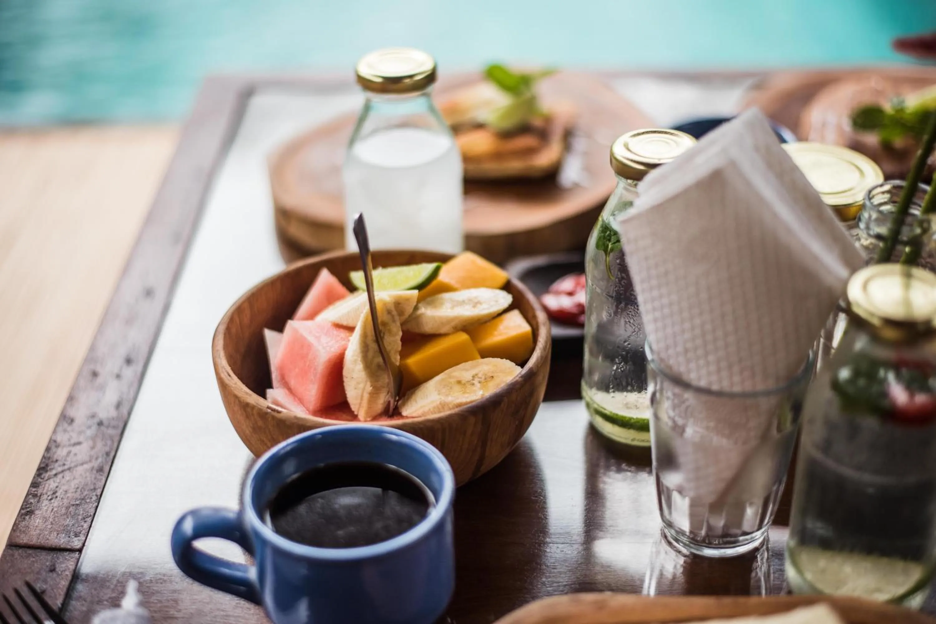 Food and drinks in Arana Garden Ubud