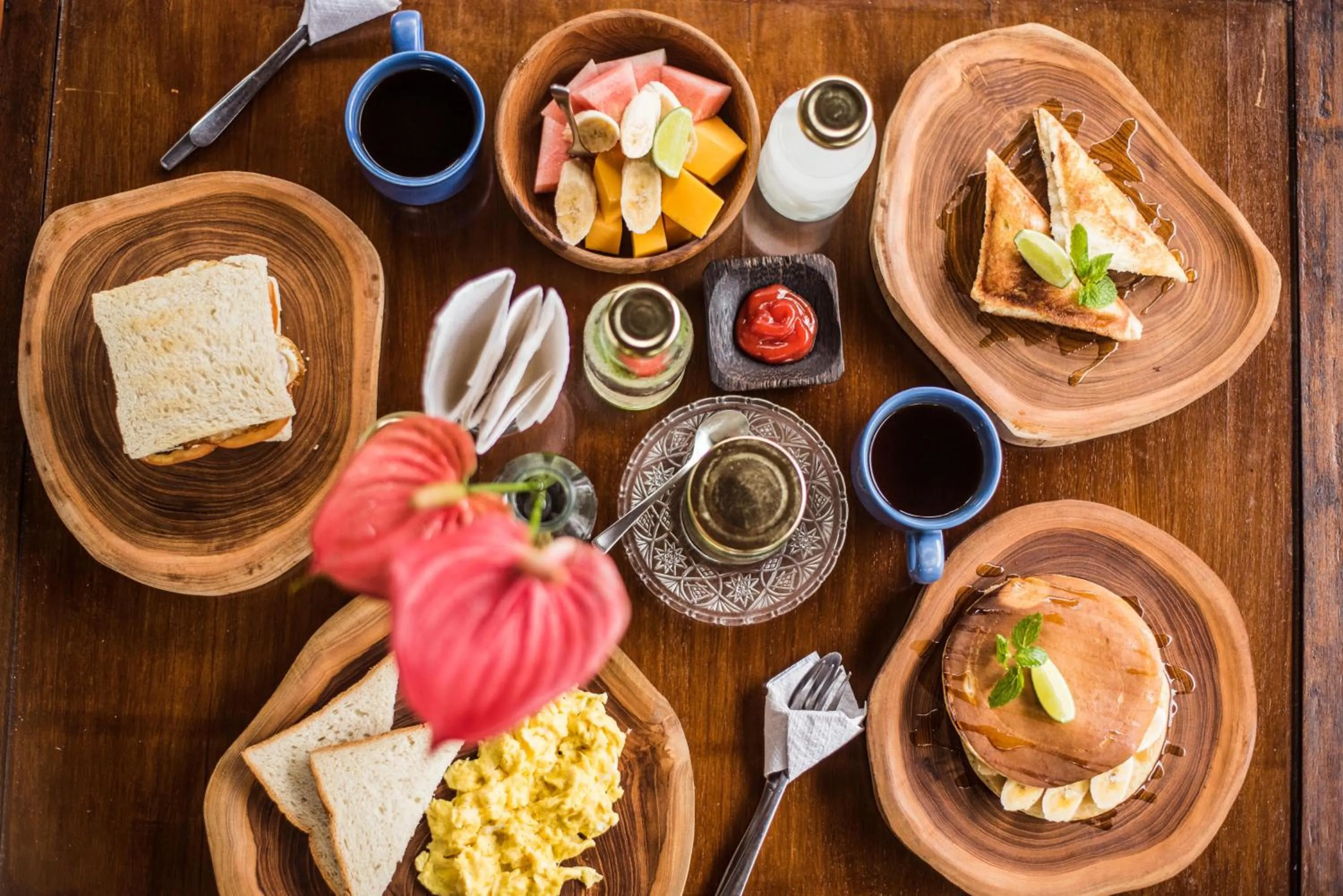 Food and drinks in Arana Garden Ubud