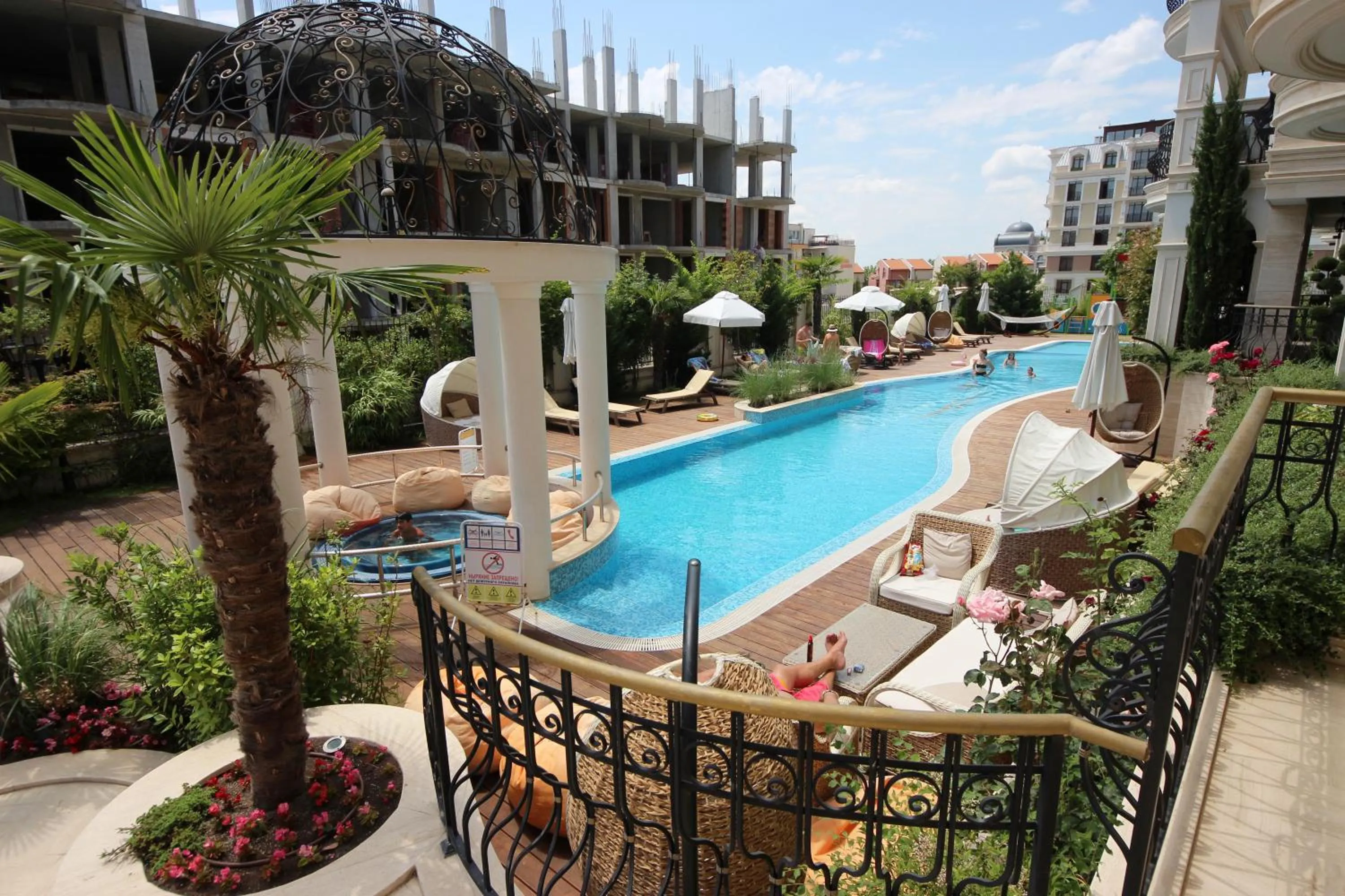 Pool view in Menada Harmony Suites X