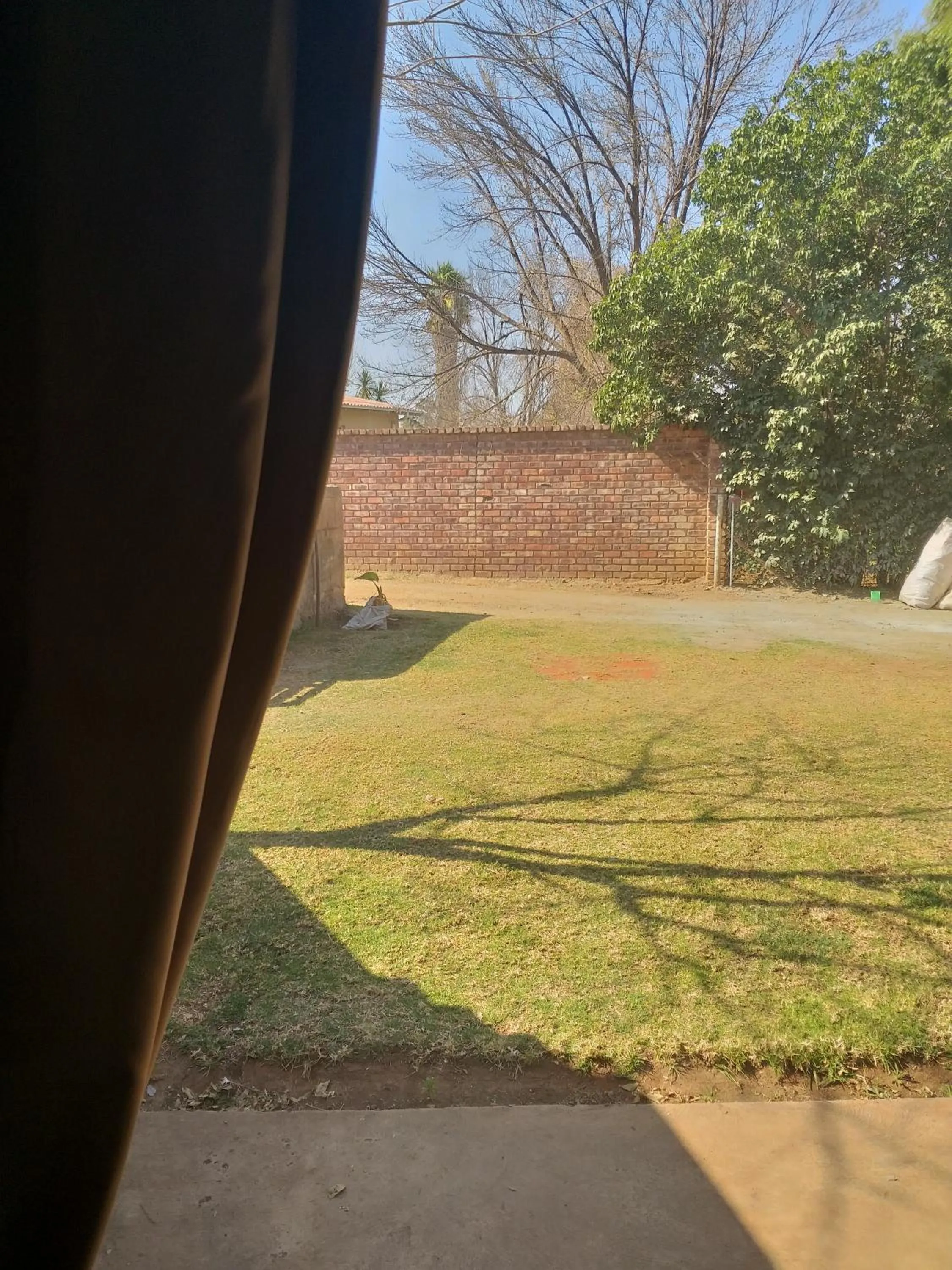 Garden view in ASAMé @ Oppi-Rivier