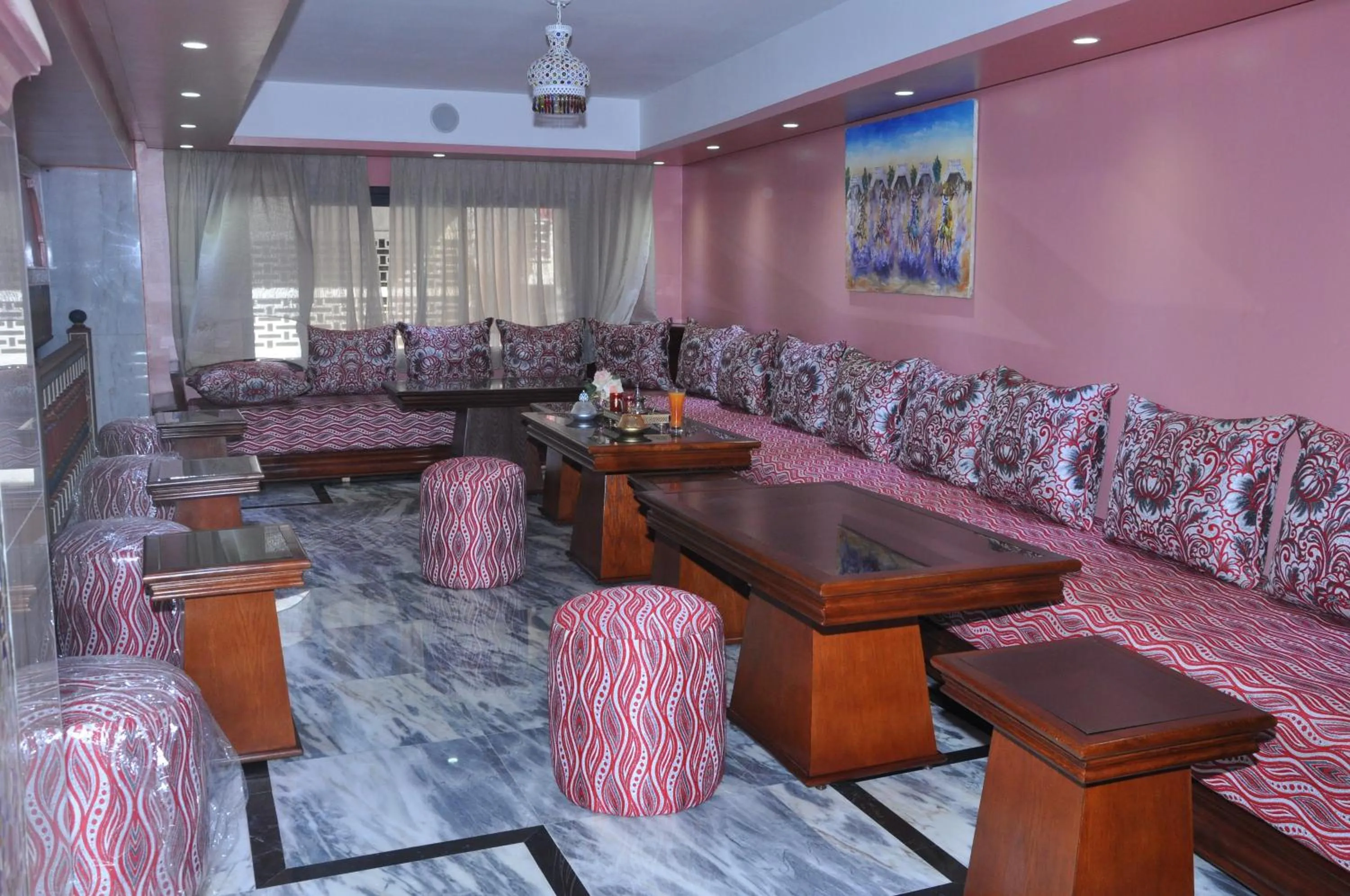 Living room in HOTEL DELTA ATLAS