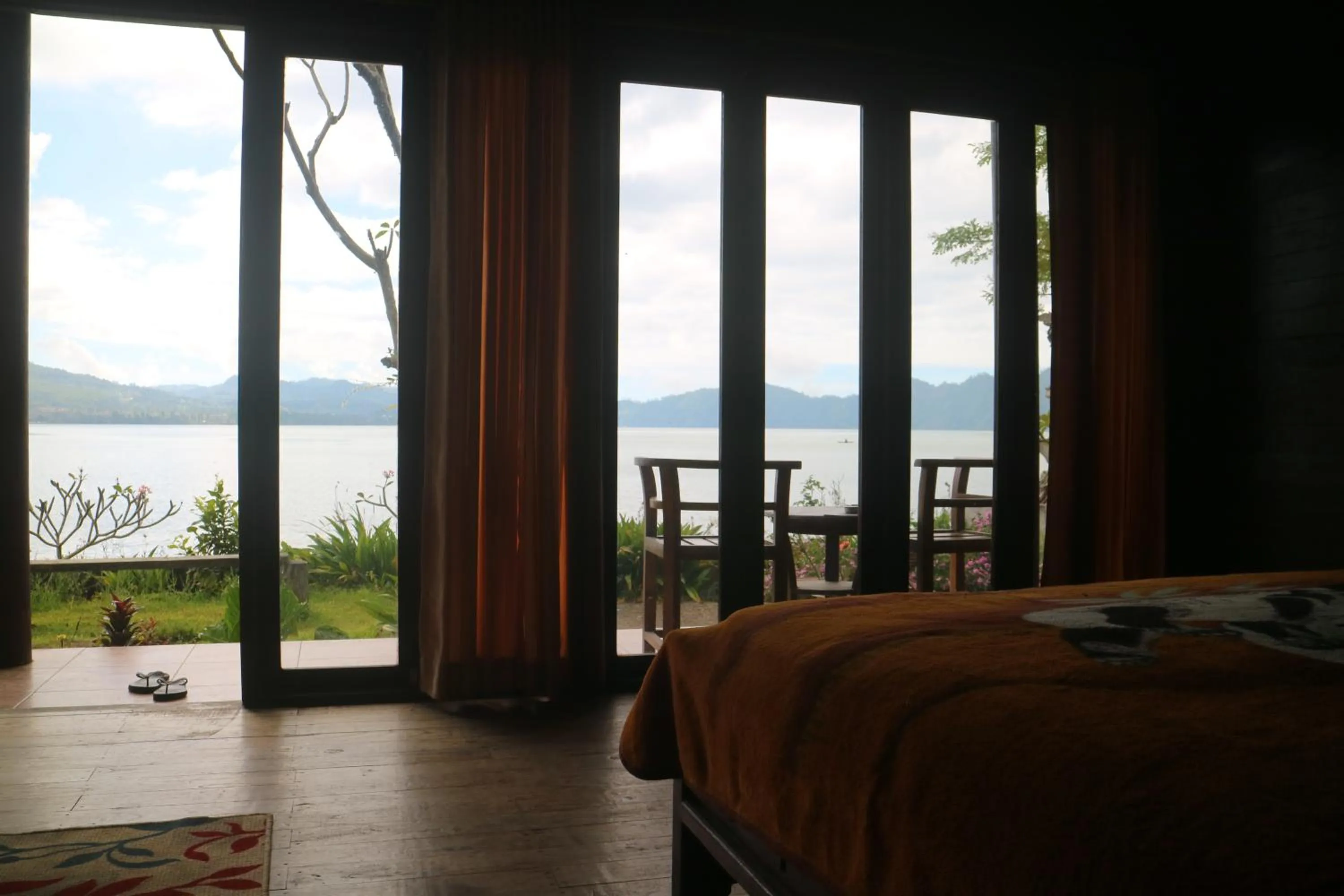 Living room, Bed in Batur Green Lakeview in Kintamani Bali