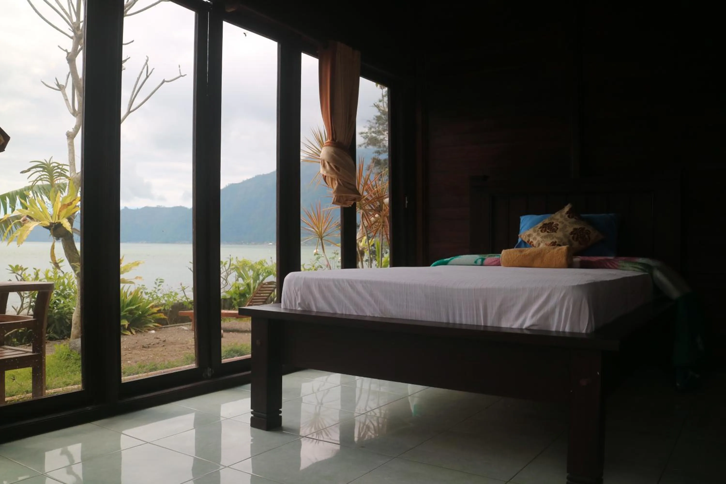 Garden view, Bed in Batur Green Lakeview in Kintamani Bali