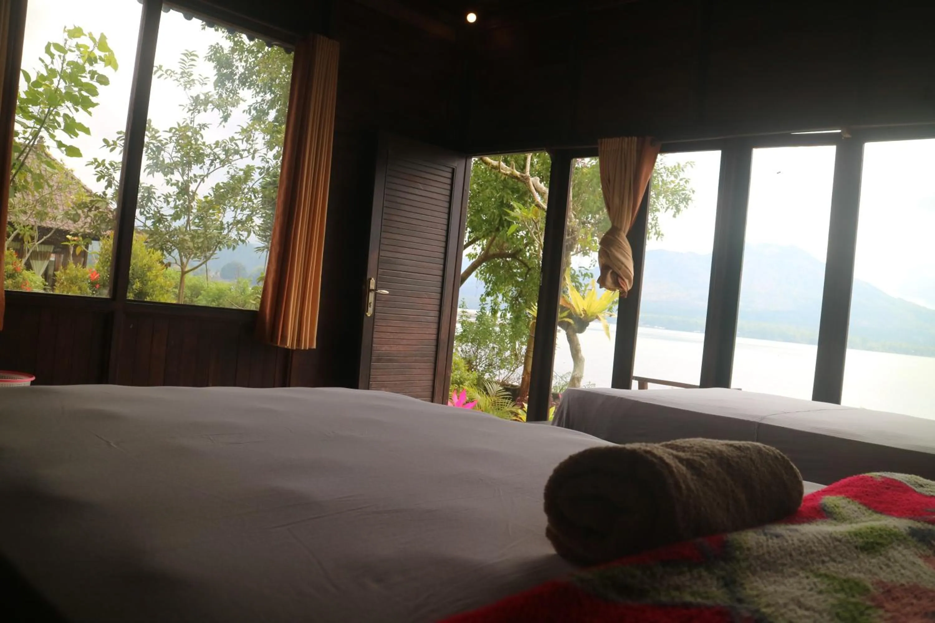 Garden view, Bed in Batur Green Lakeview in Kintamani Bali