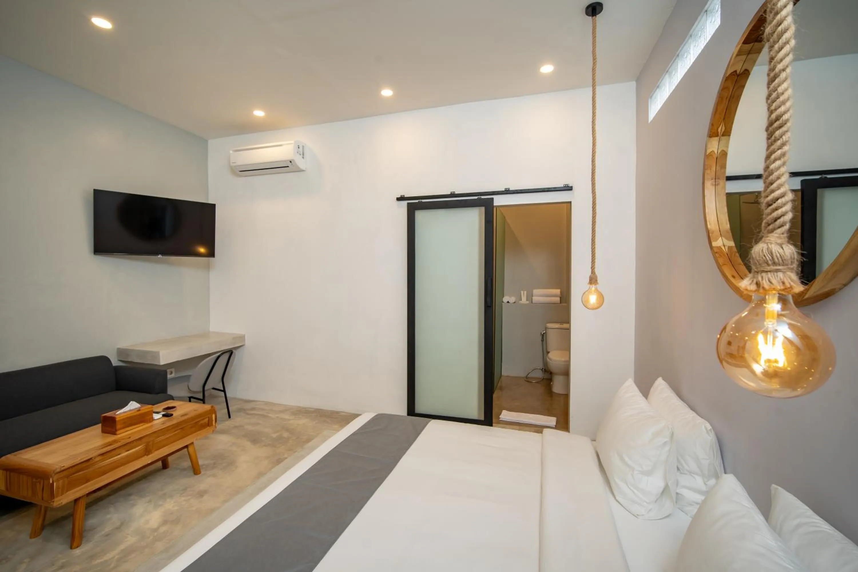 Bed in Canggu Dream Studios & Villas