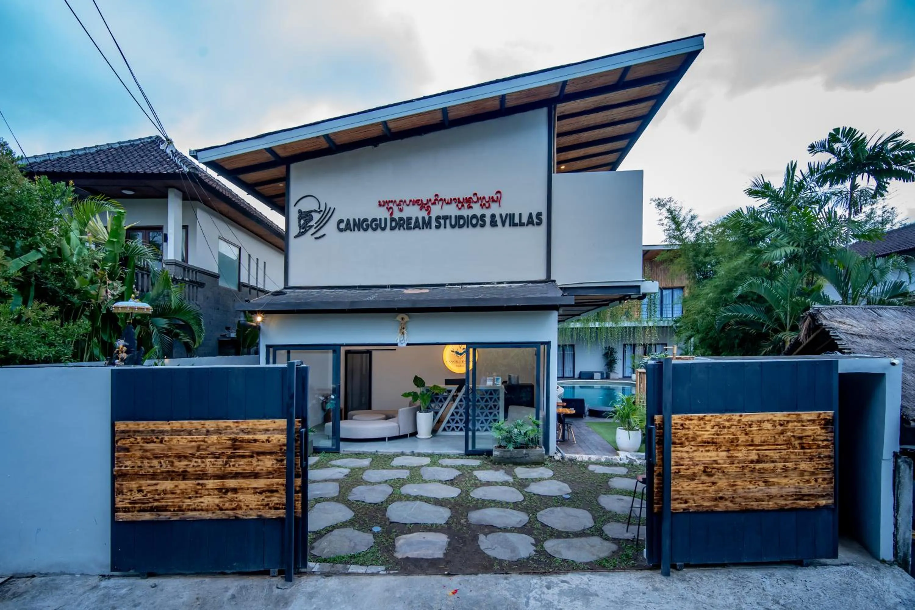 Property building in Canggu Dream Studios & Villas