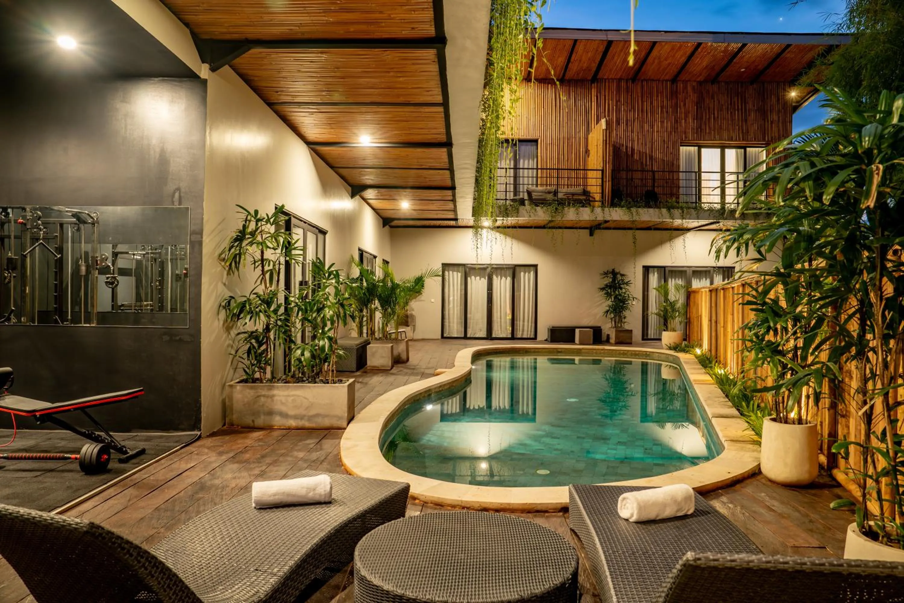 Pool view in Canggu Dream Studios & Villas