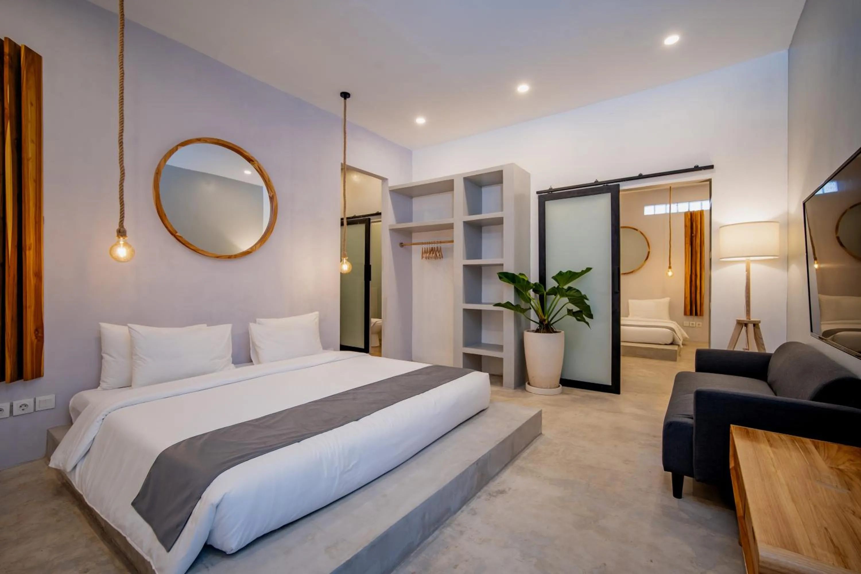 Bed in Canggu Dream Studios & Villas