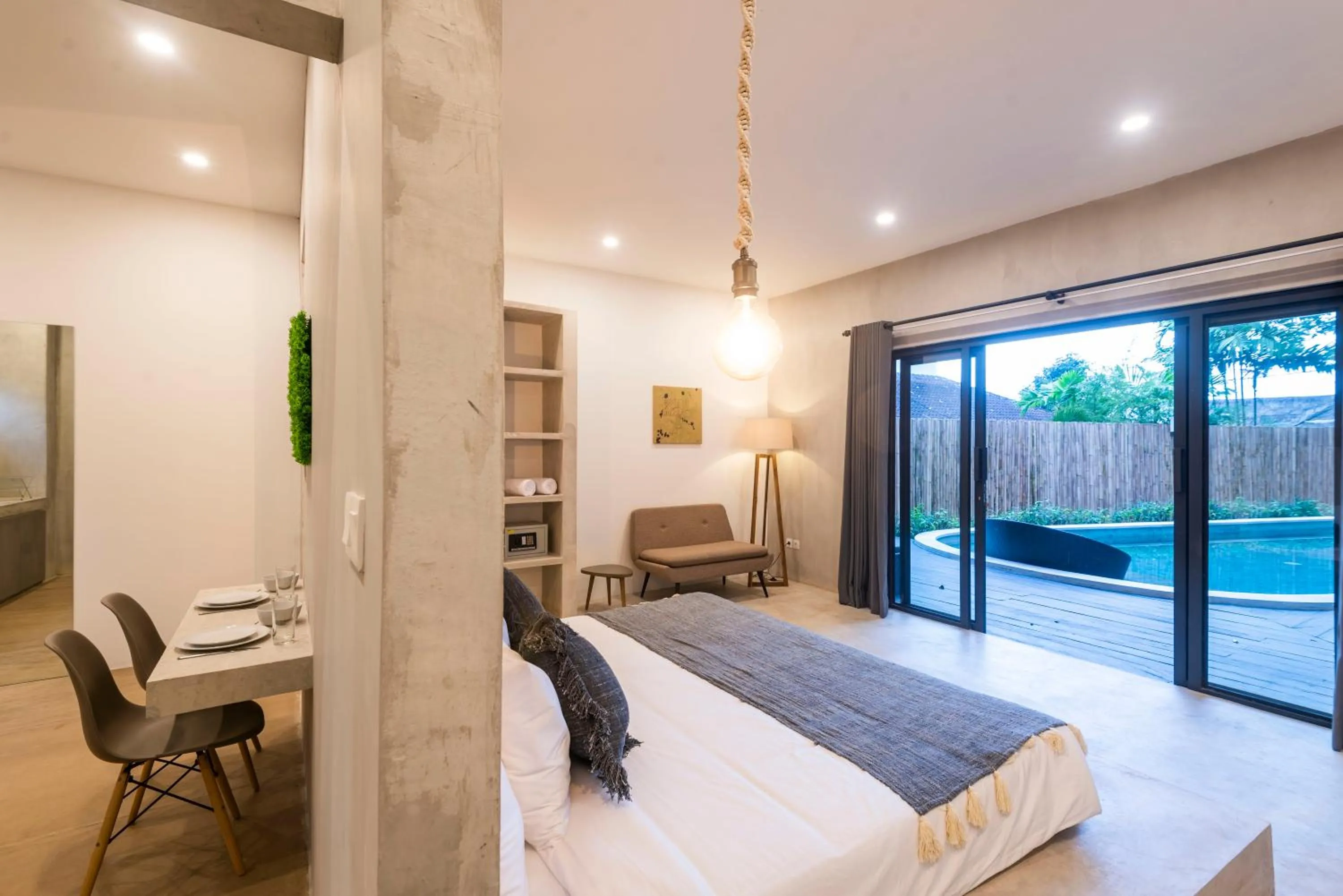 Photo of the whole room, Bed in Canggu Dream Studios & Villas