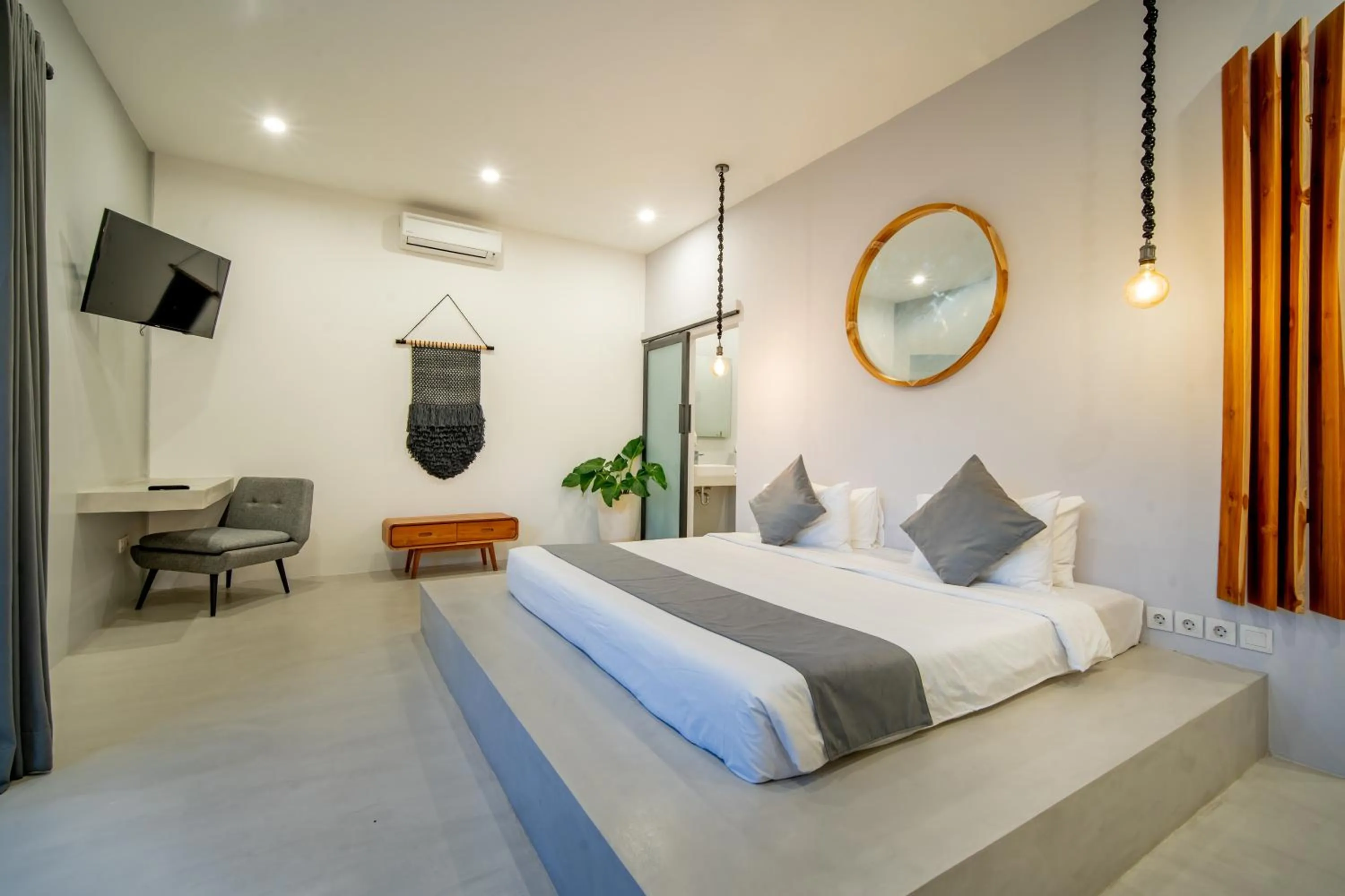 Bed in Canggu Dream Studios & Villas
