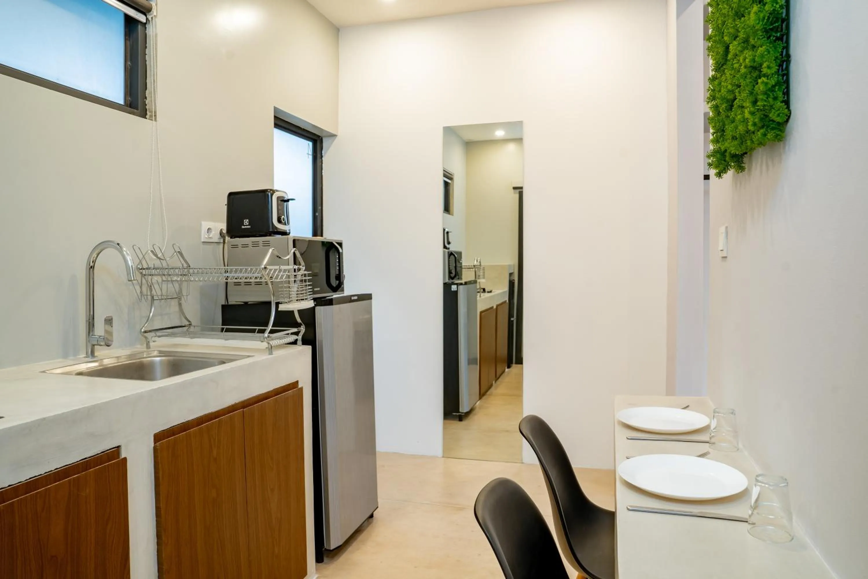 Kitchen or kitchenette in Canggu Dream Studios & Villas