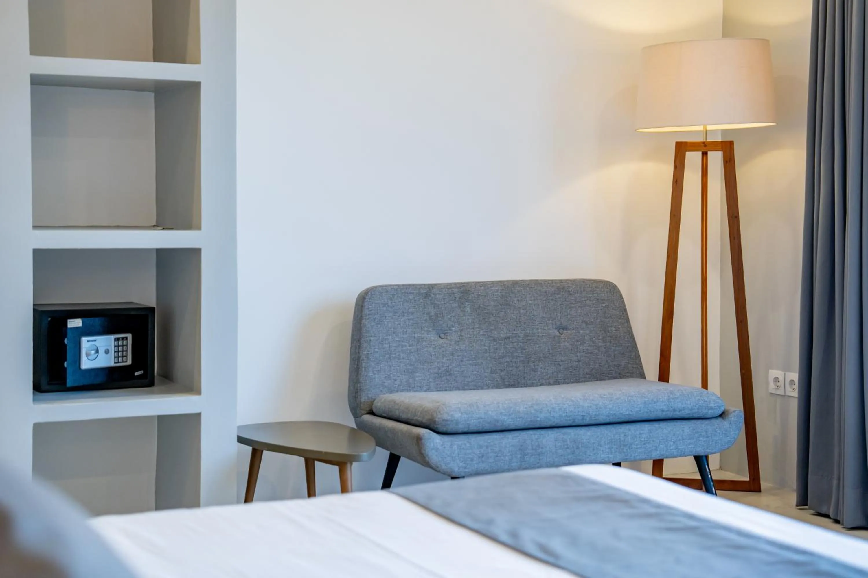 Seating area, Bed in Canggu Dream Studios & Villas