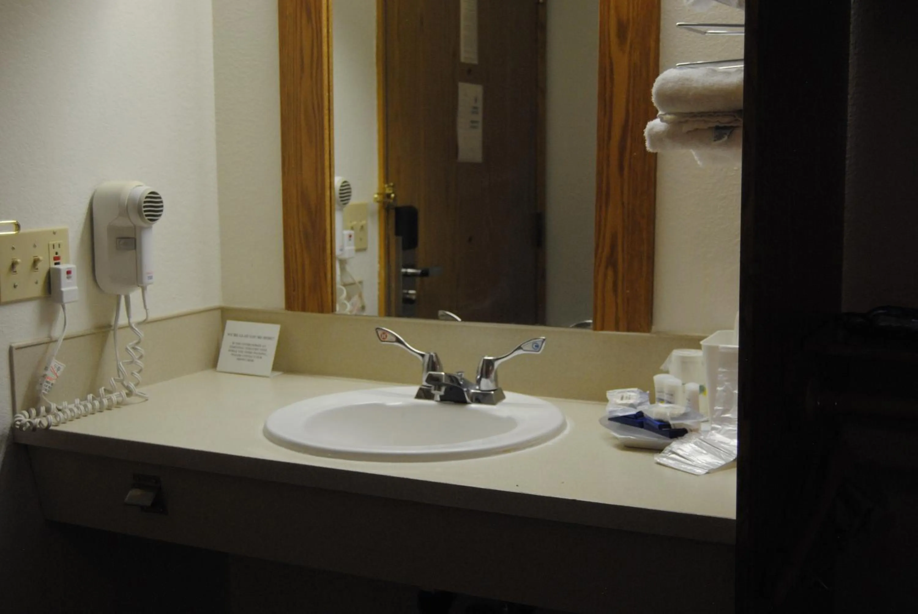 Bathroom in Knights Inn Evanston