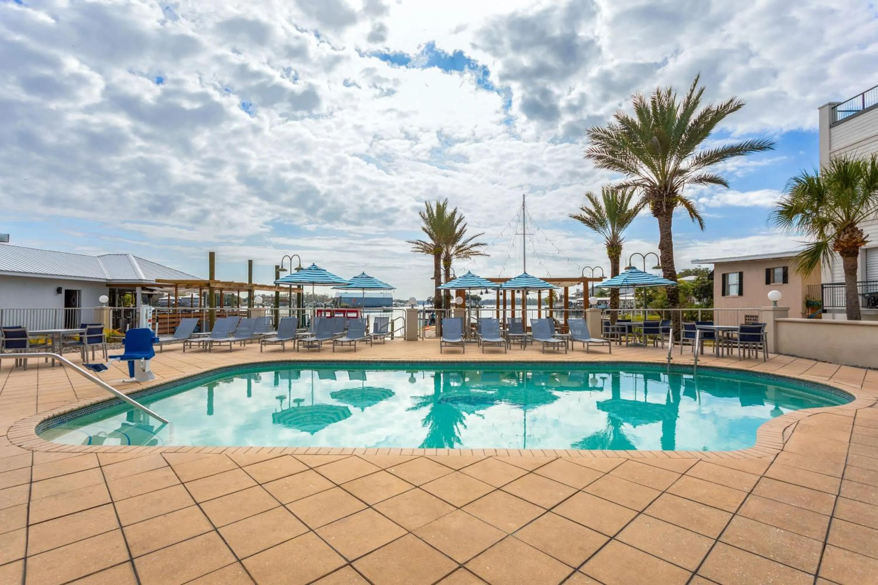Swimming pool in PaddleTail Waterfront Lodge, Trademark Collection by Wyndham