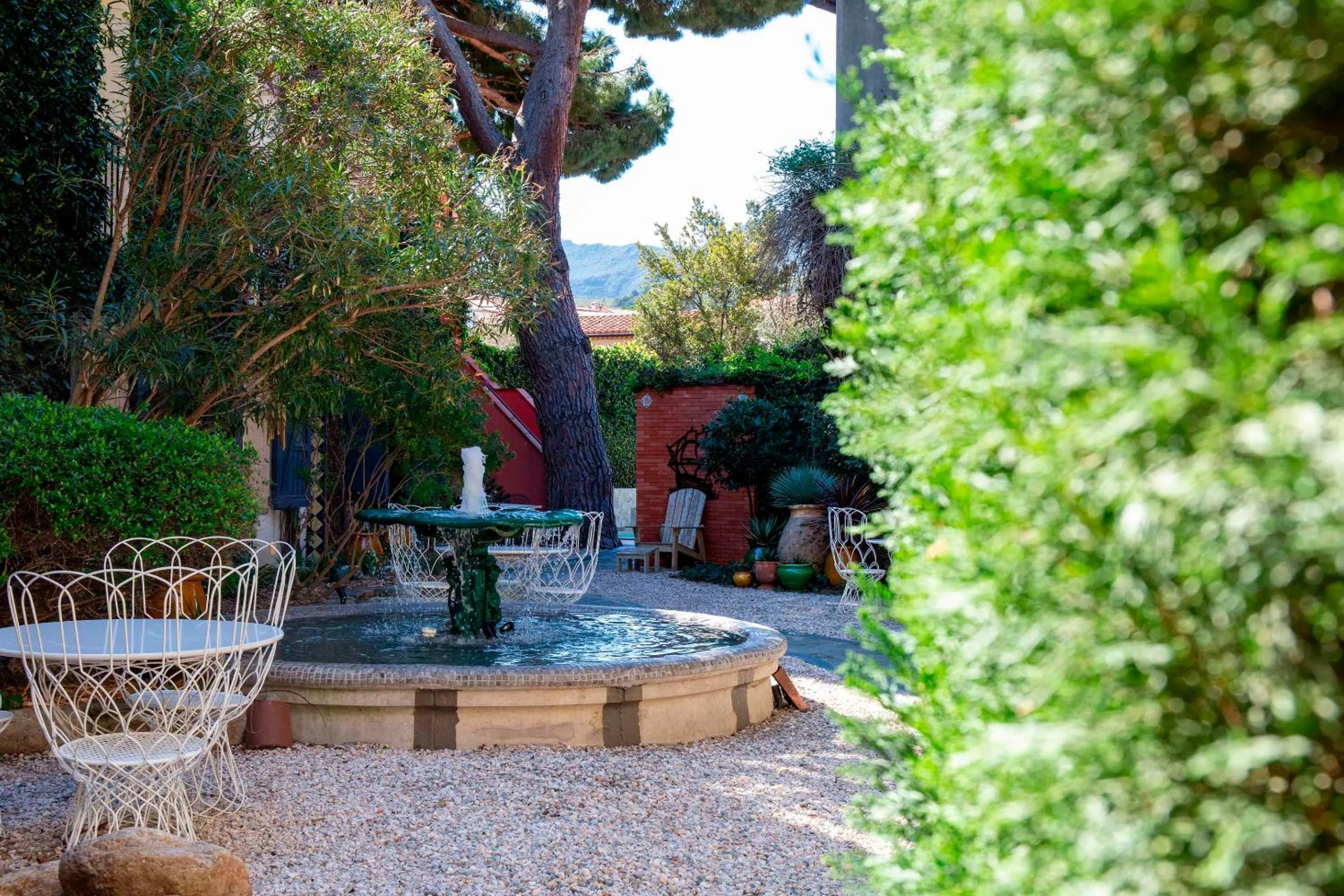 Garden in Hôtel La Casa Pairal