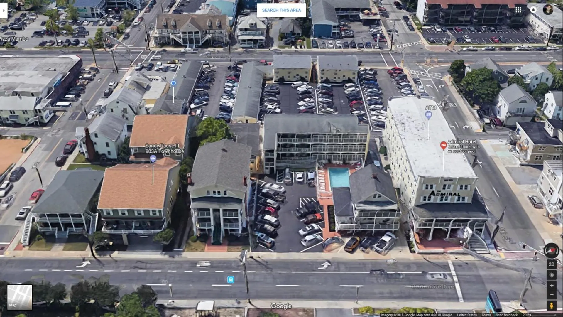 Property building in The Admiral Hotel/Motel