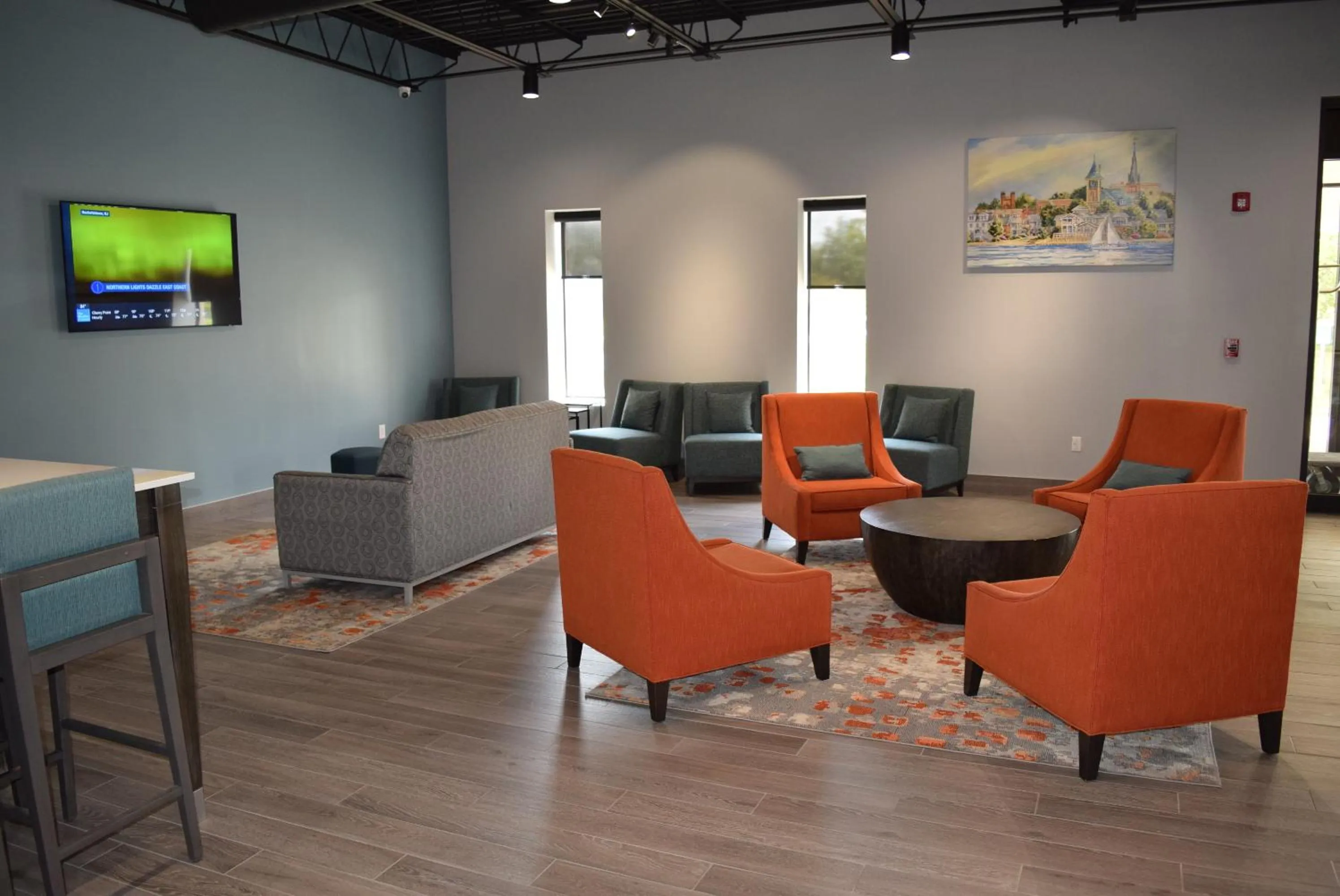 Lobby or reception in BridgePointe Hotel & Marina