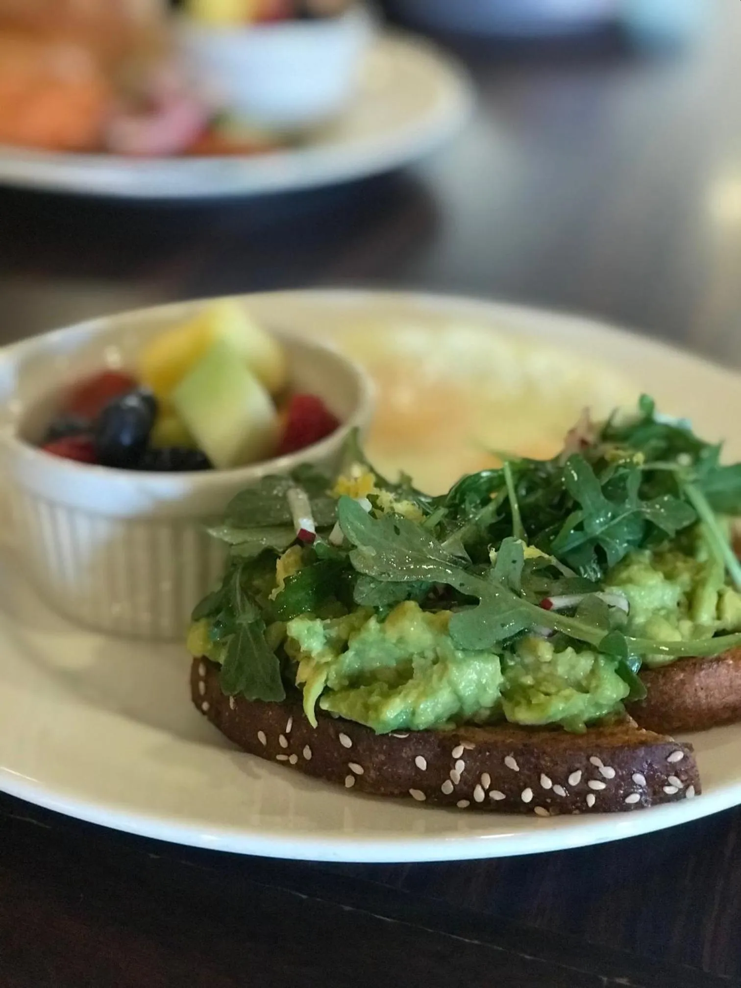 American breakfast in Red Mountain Resort