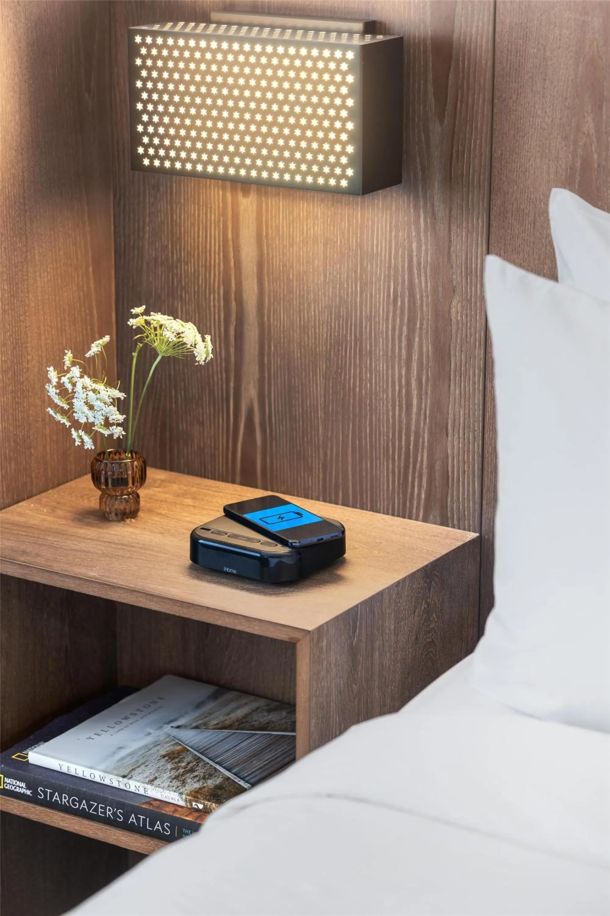 Bed in Starlite Yellowstone, Tapestry Collection by Hilton