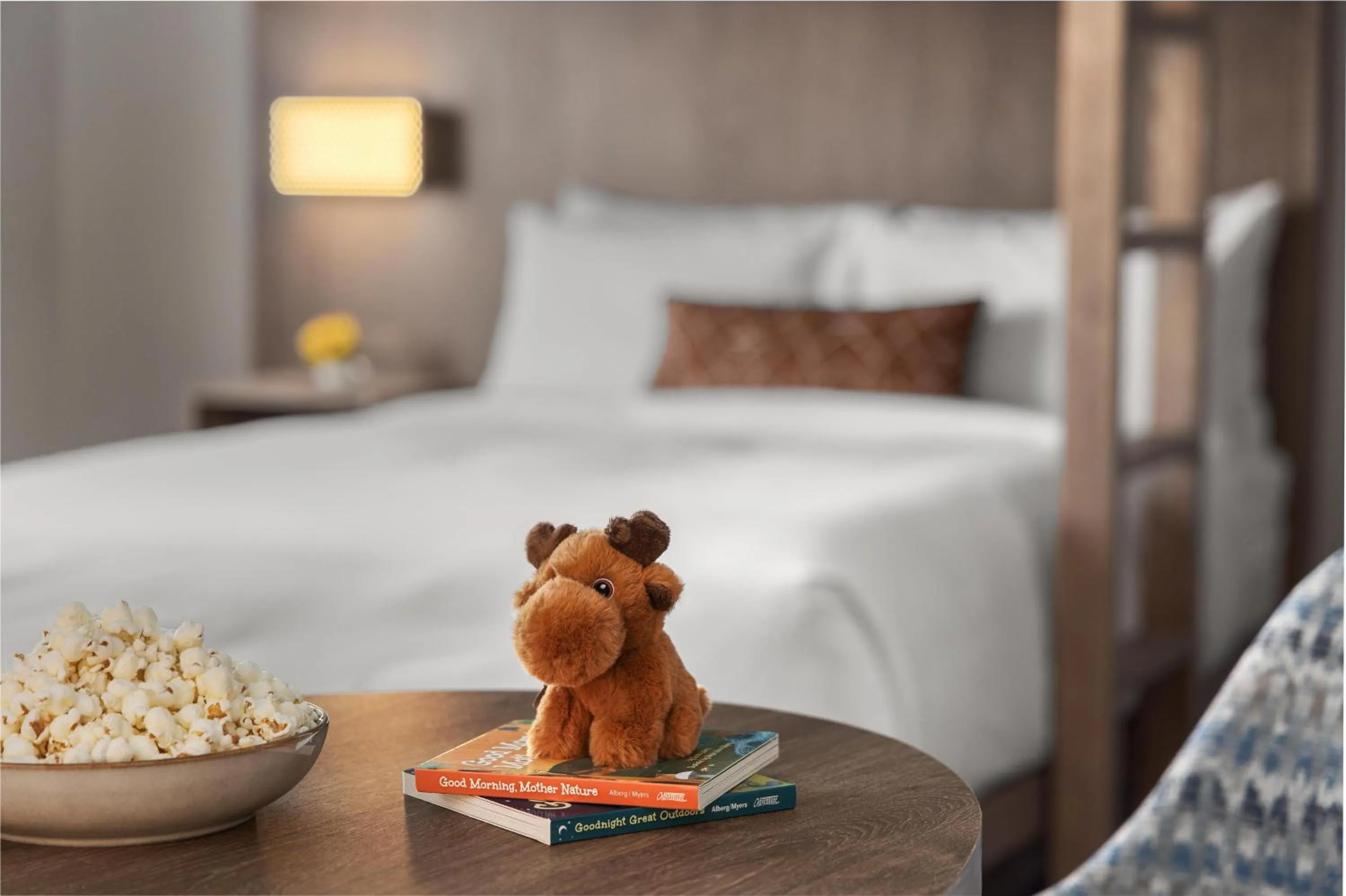 Bed in Starlite Yellowstone, Tapestry Collection by Hilton