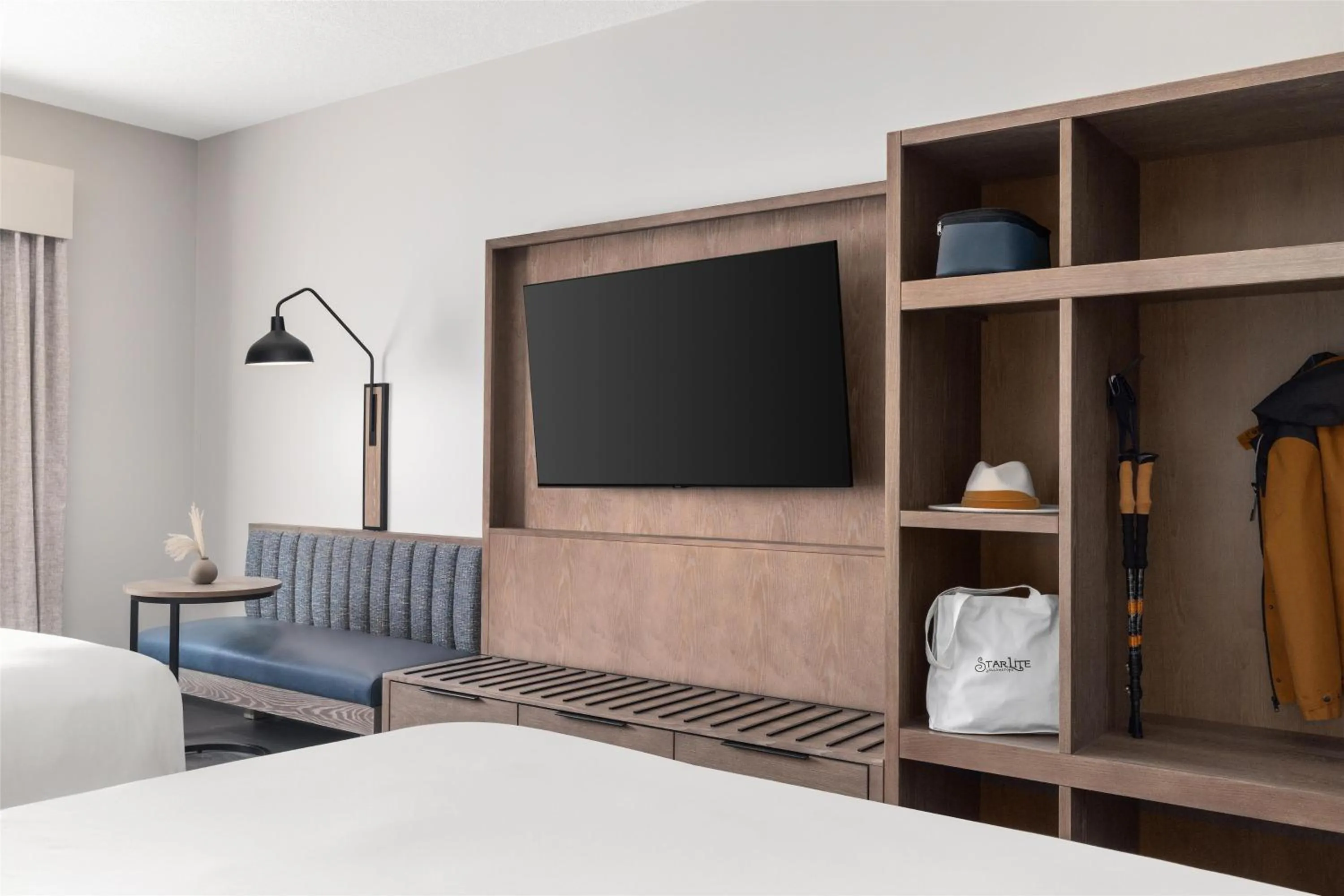 Bed in Starlite Yellowstone, Tapestry Collection by Hilton