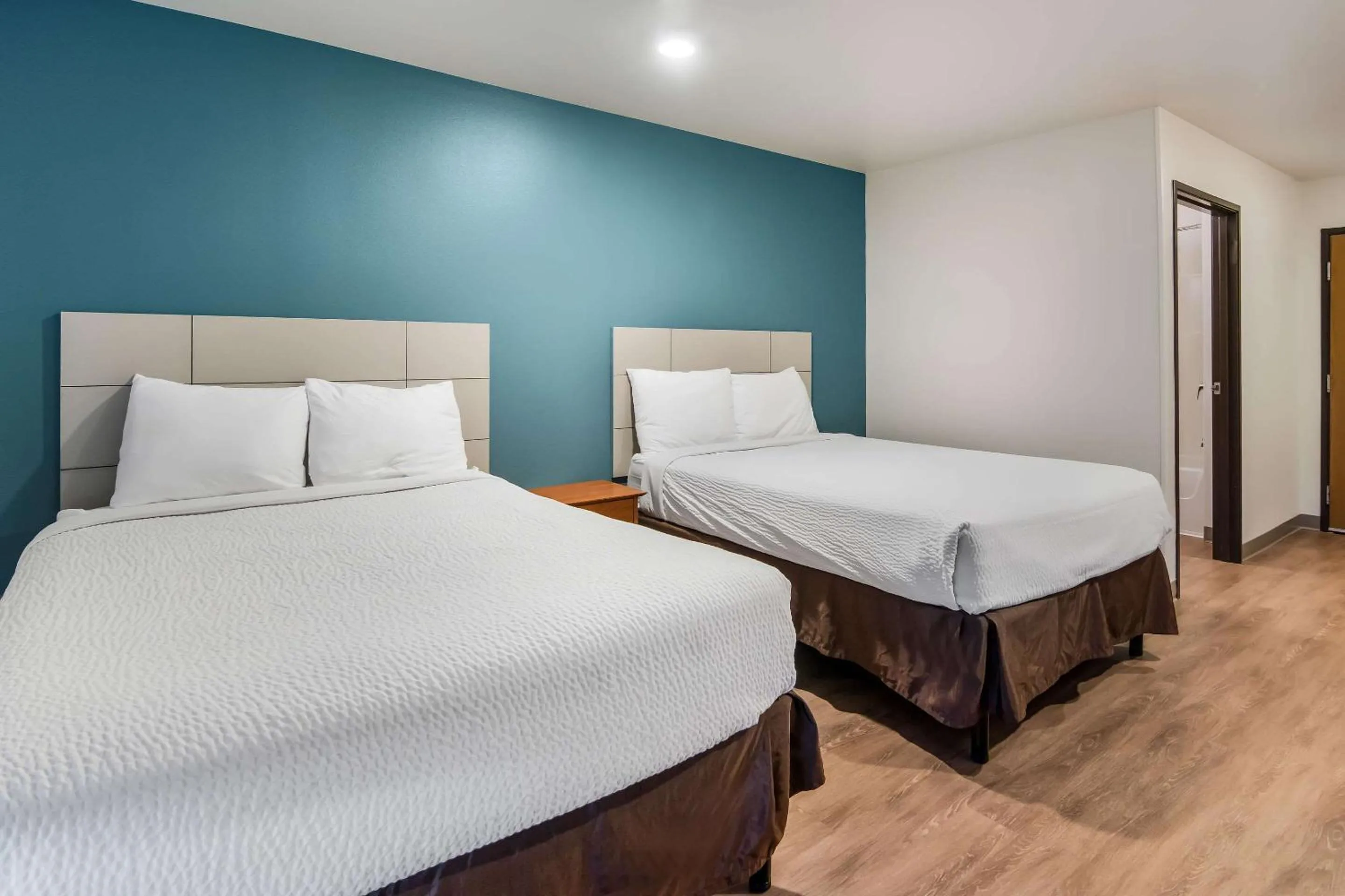 Photo of the whole room, Bed in WoodSpring Suites Abilene