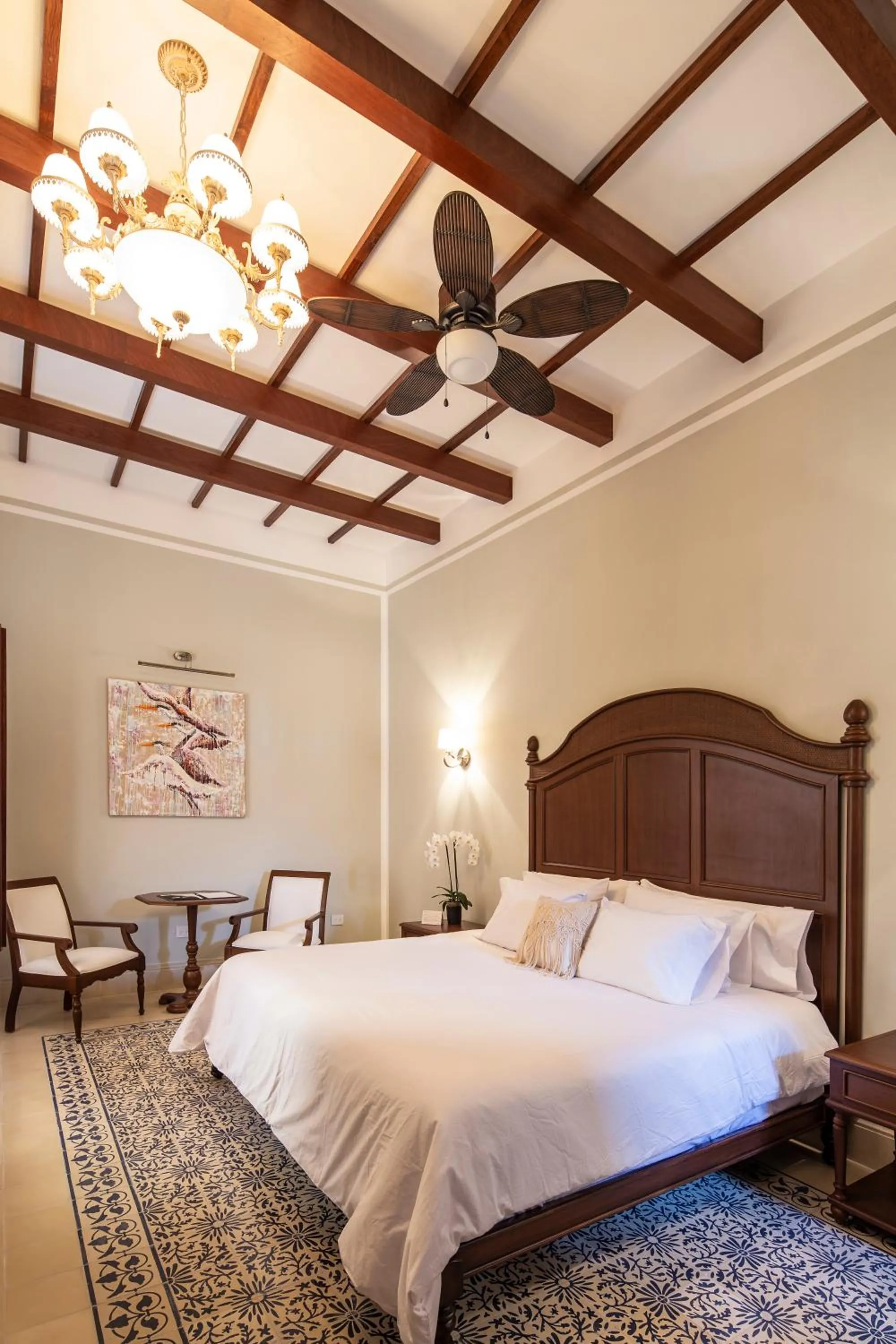 Decorative detail, Bed in Casa Tavera- Adults Only