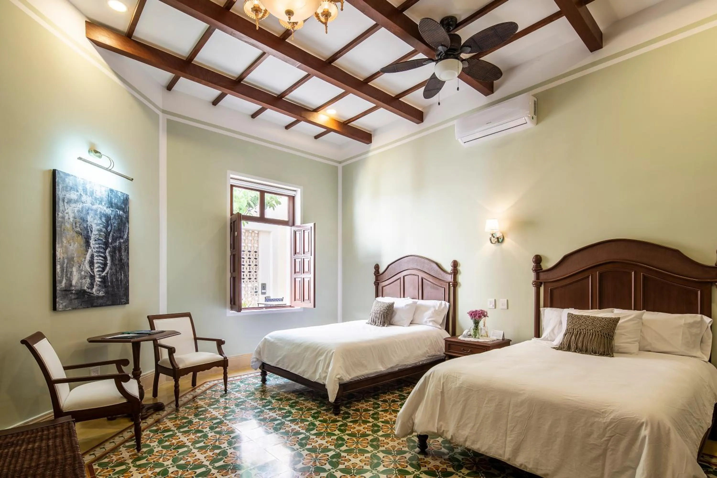 Bed in Casa Tavera- Adults Only