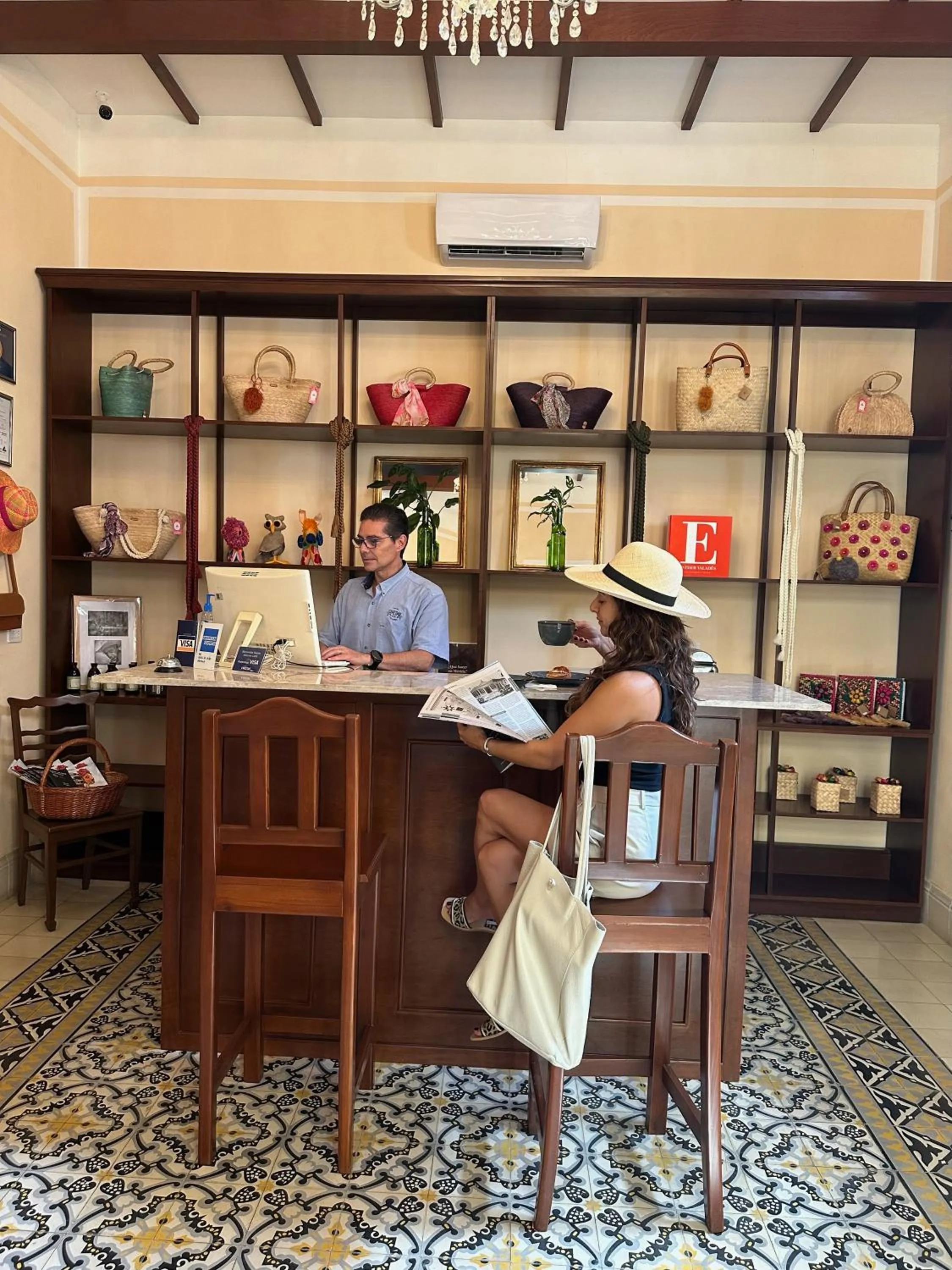 Lobby or reception in Casa Tavera- Adults Only