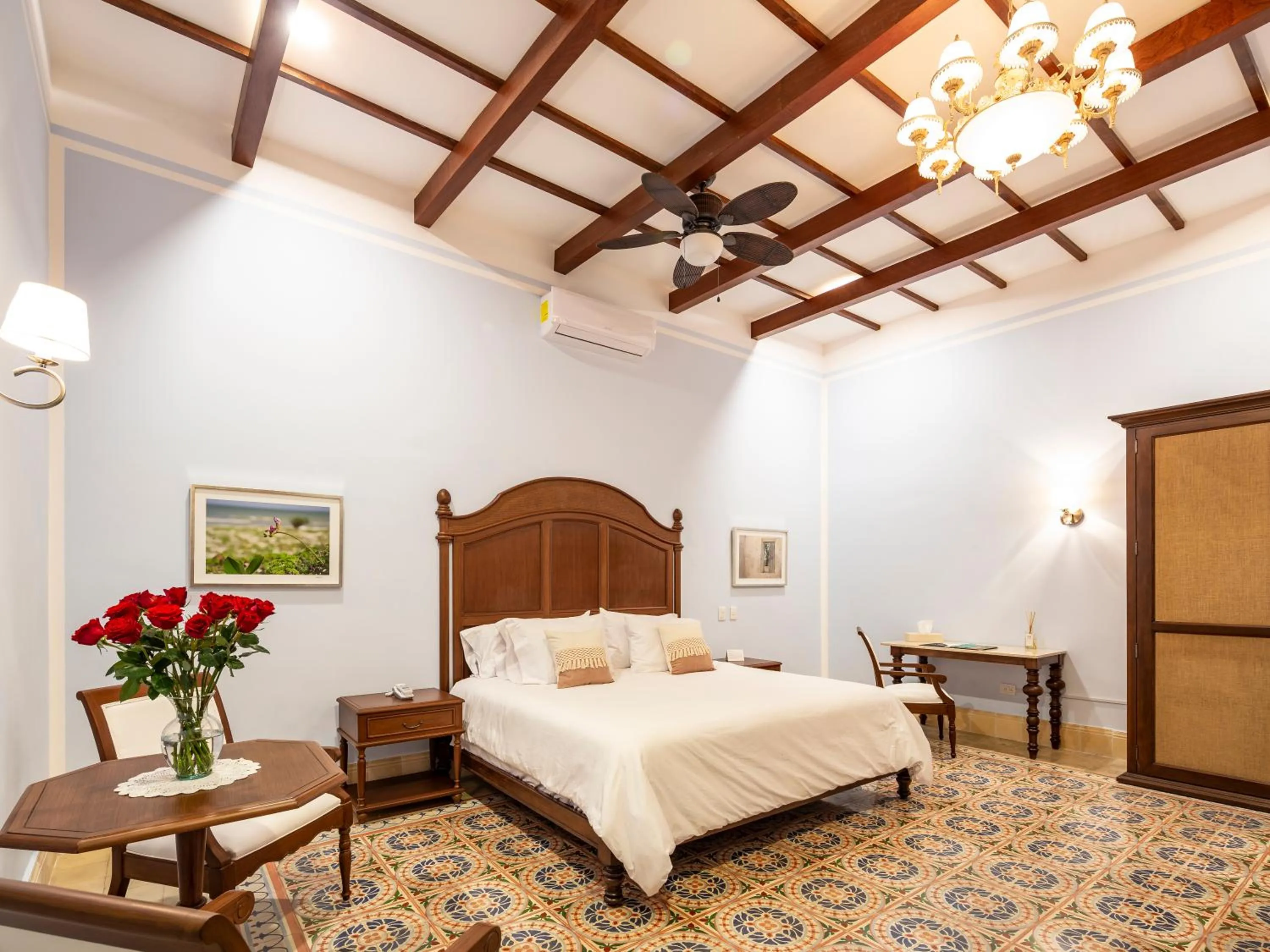 Bed in Casa Tavera- Adults Only