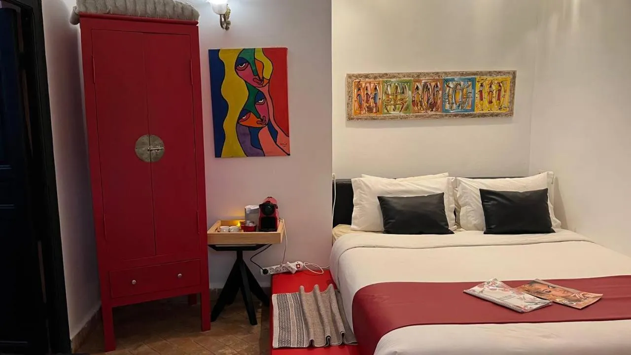 Bed in RIAD PÉNÉLOPE Marrakech