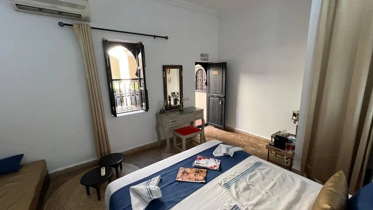 Bed in RIAD PÉNÉLOPE Marrakech