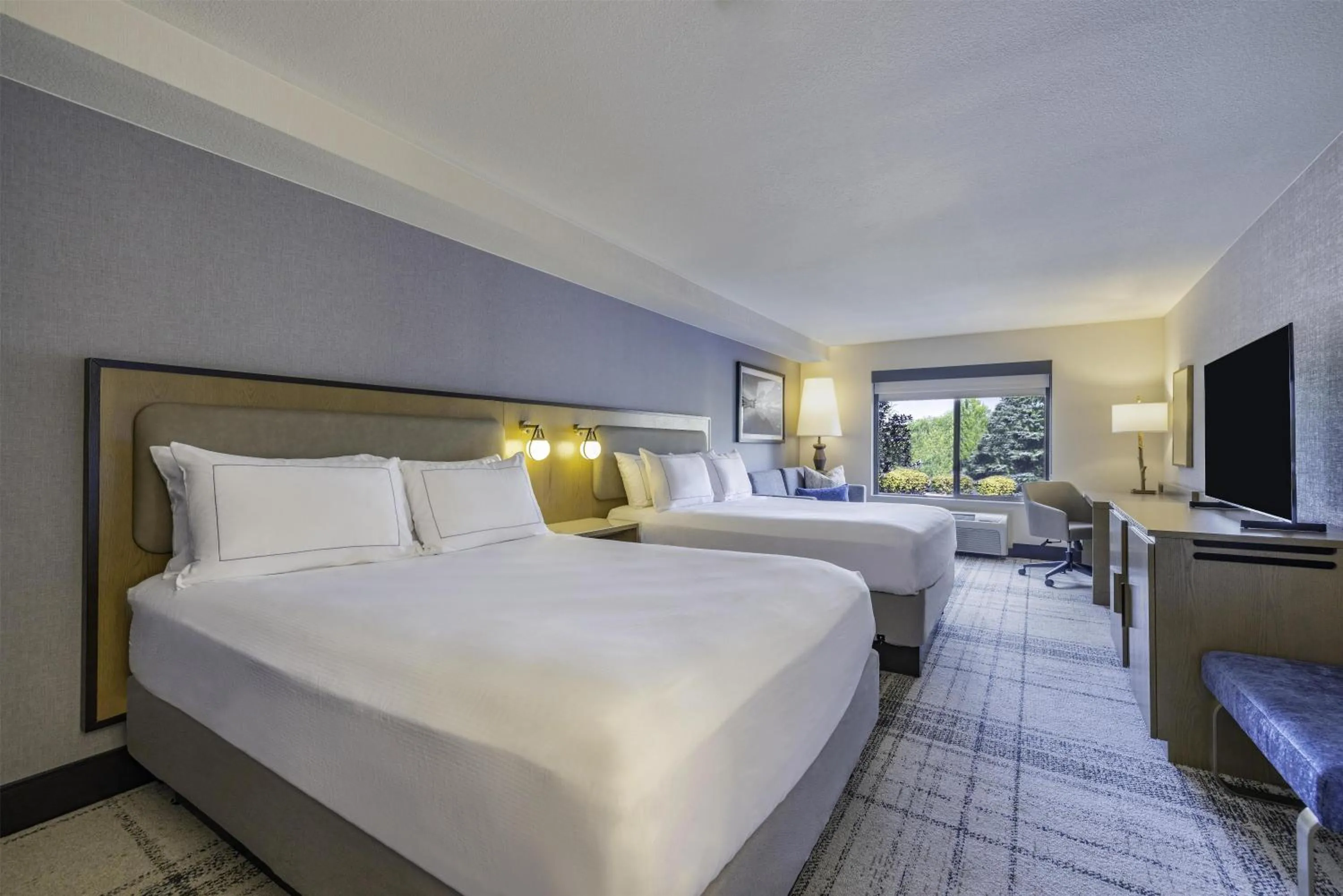 Bed in The Newberry Hotel Bend, Tapestry Collection by Hilton