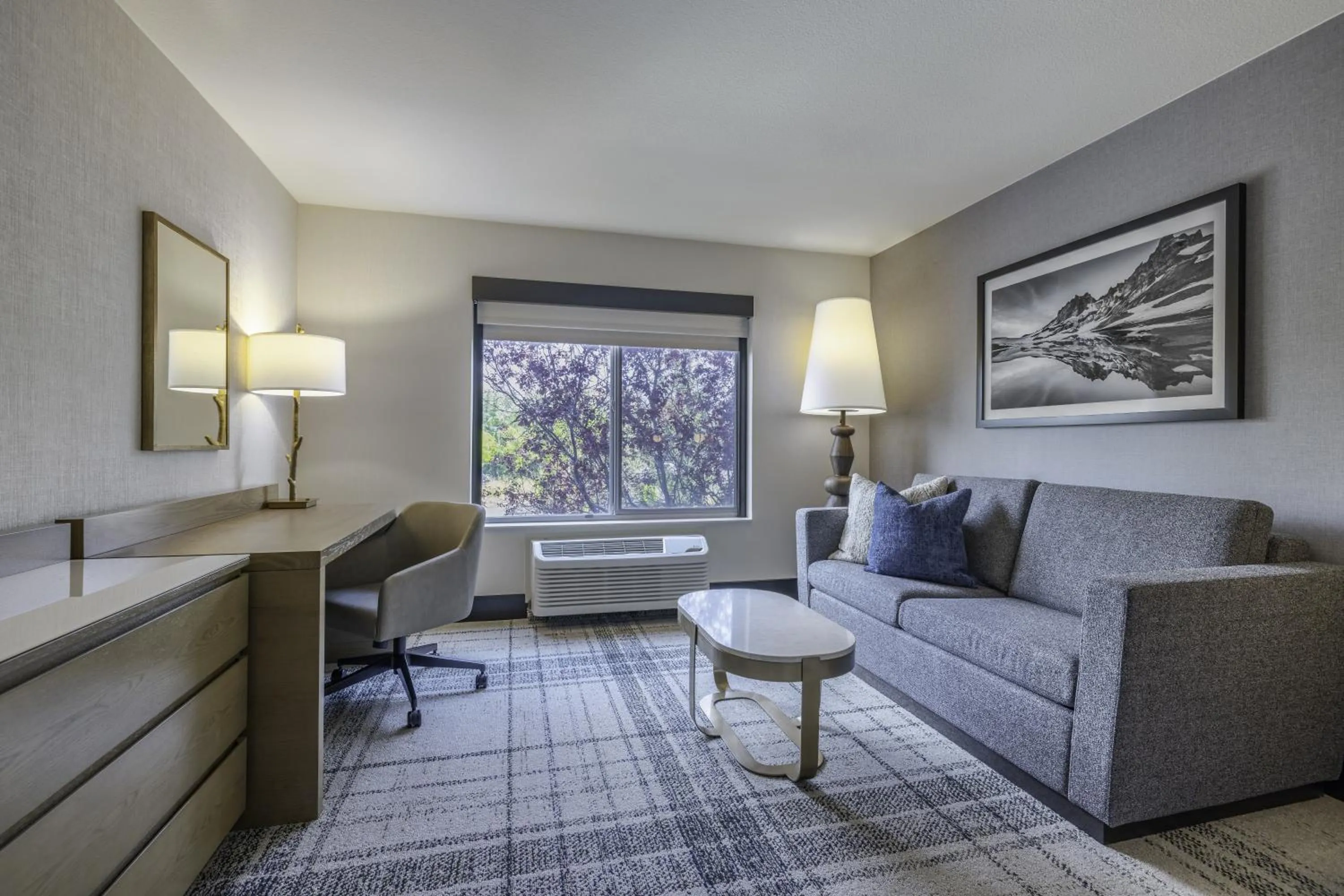 Seating area in The Newberry Hotel Bend, Tapestry Collection by Hilton