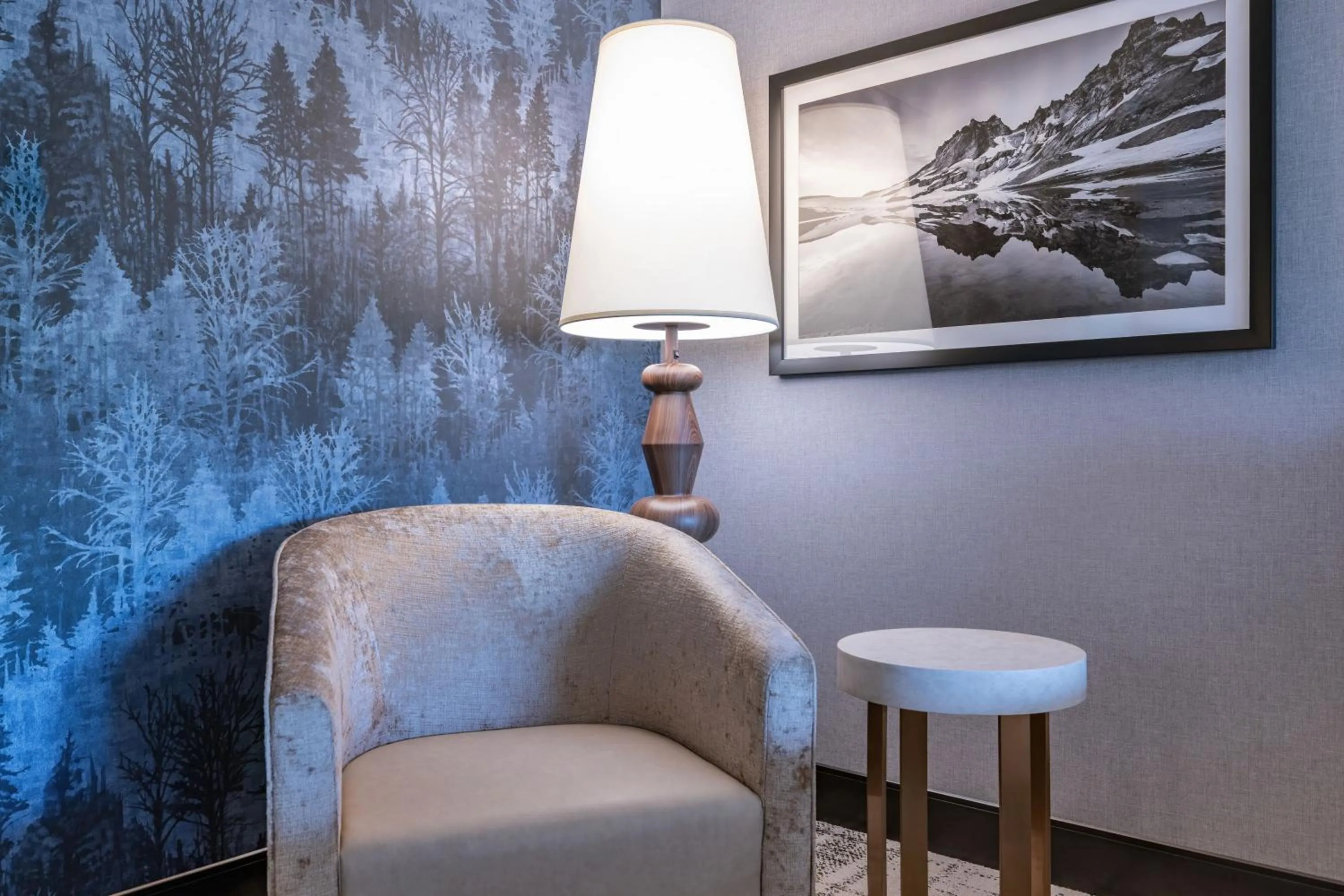 Seating area in The Newberry Hotel Bend, Tapestry Collection by Hilton