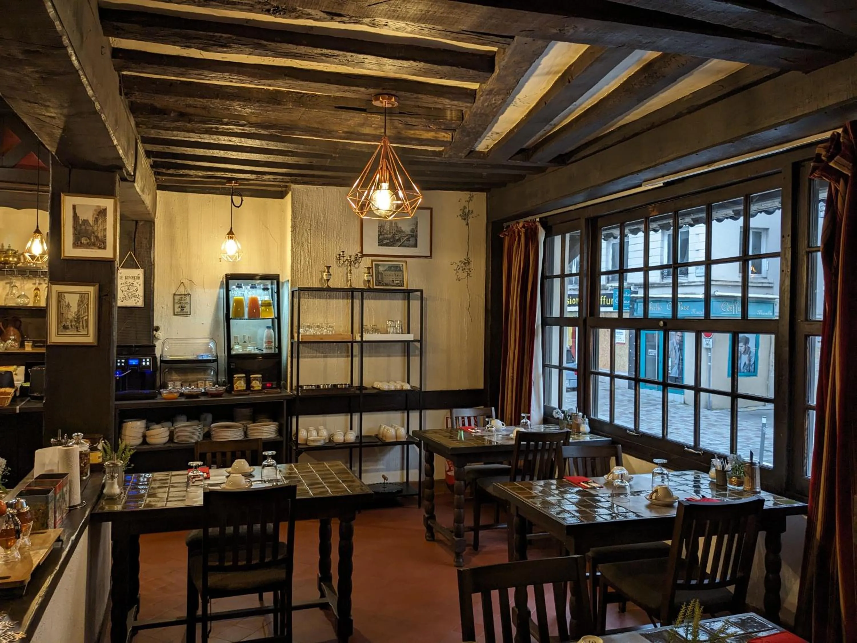 Street view in Hotel Morand