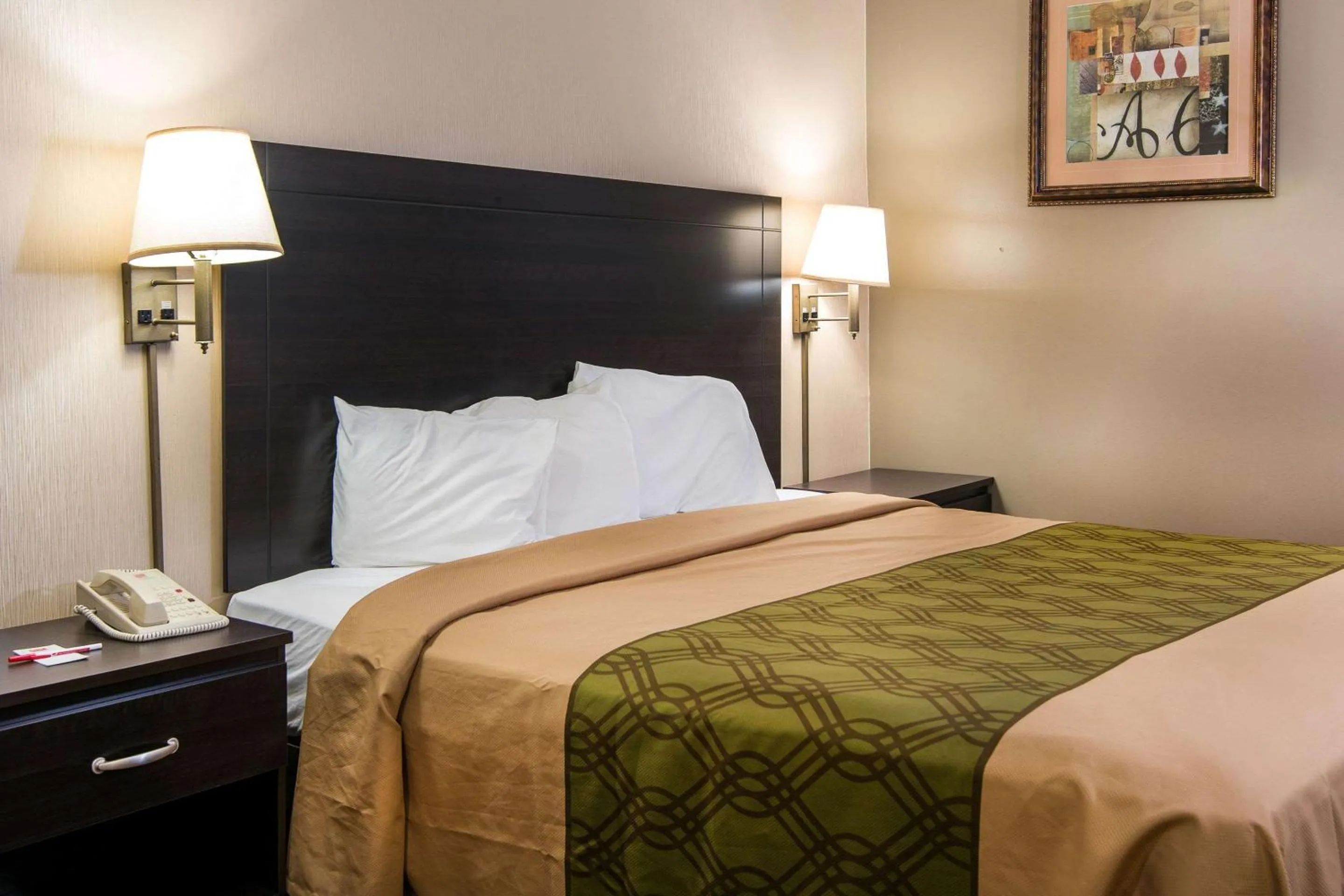 Bedroom, Bed in Econo Lodge Selma - Smithfield