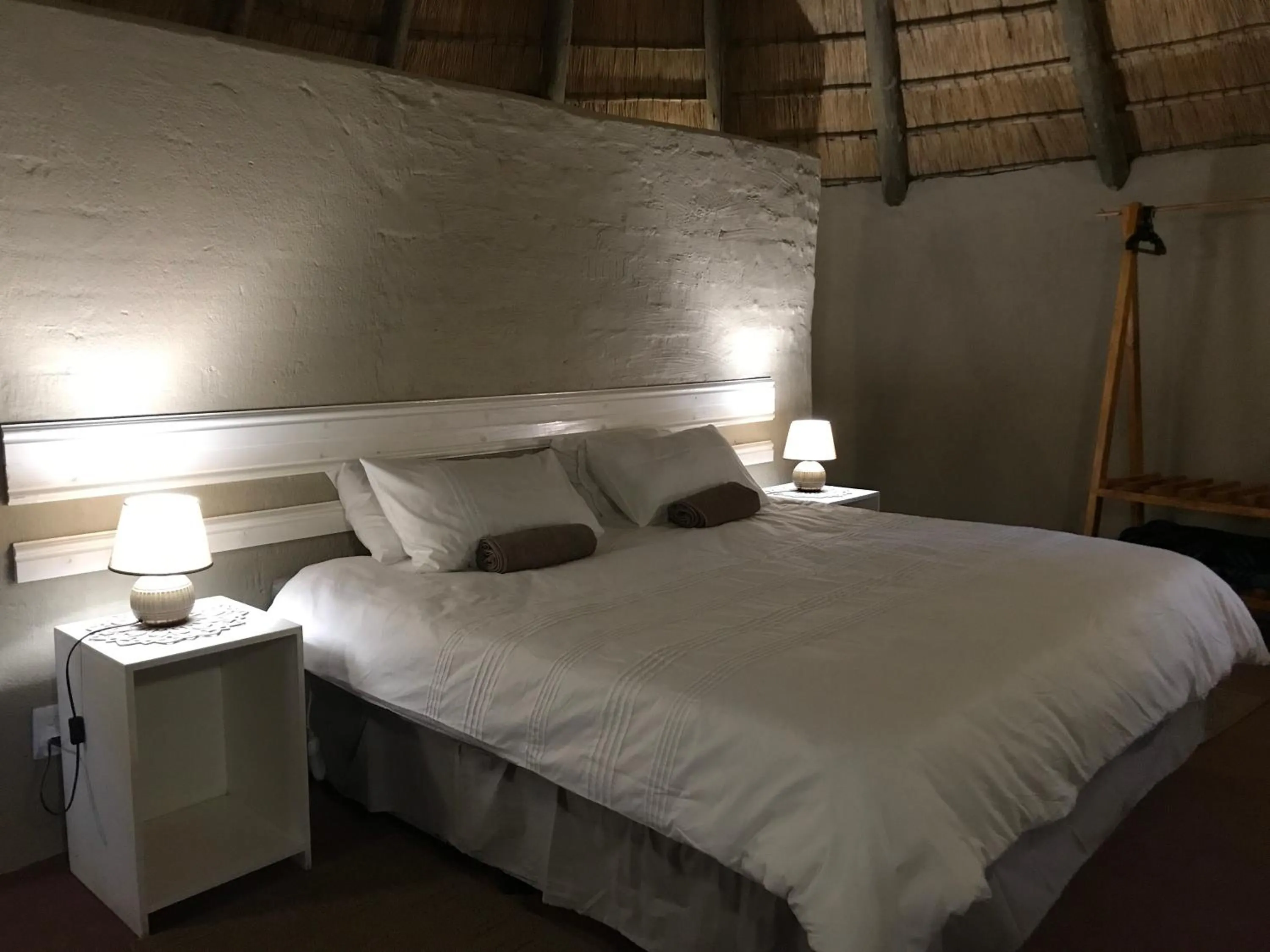 Bed in Kwakunje Guest Lodge