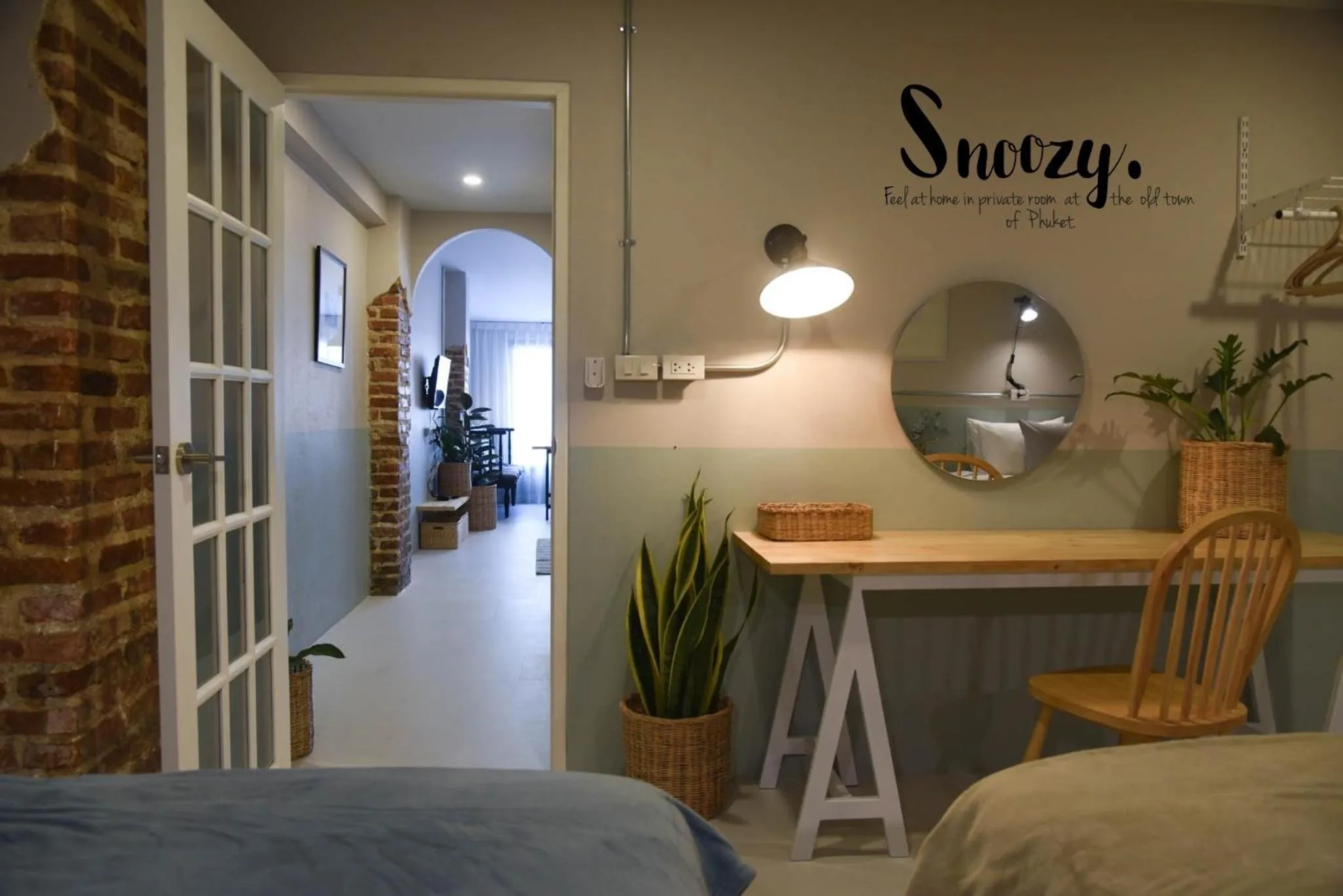 Decorative detail in Snoozy Guesthouse