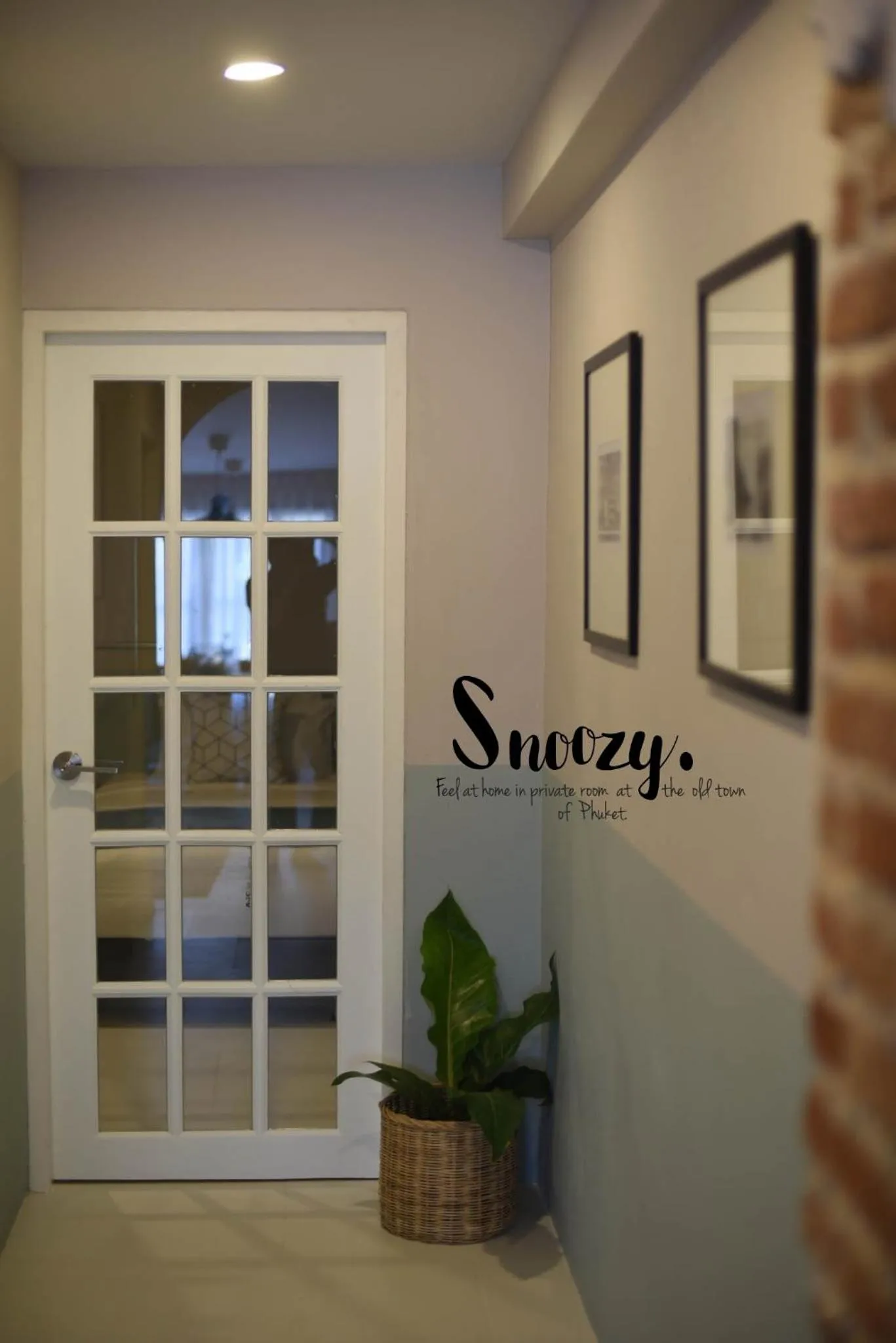 Decorative detail in Snoozy Guesthouse