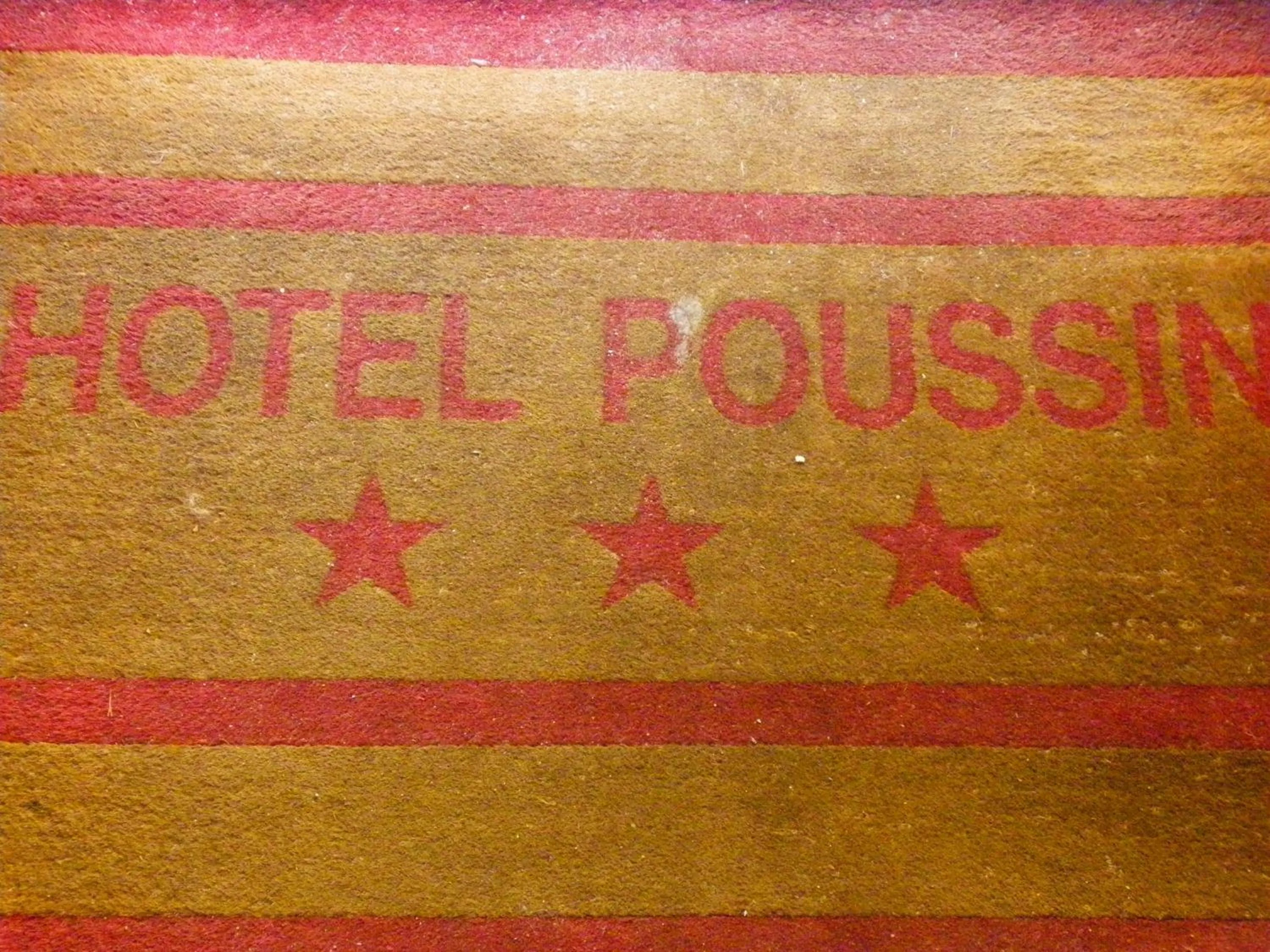 Decorative detail in Hôtel Poussin
