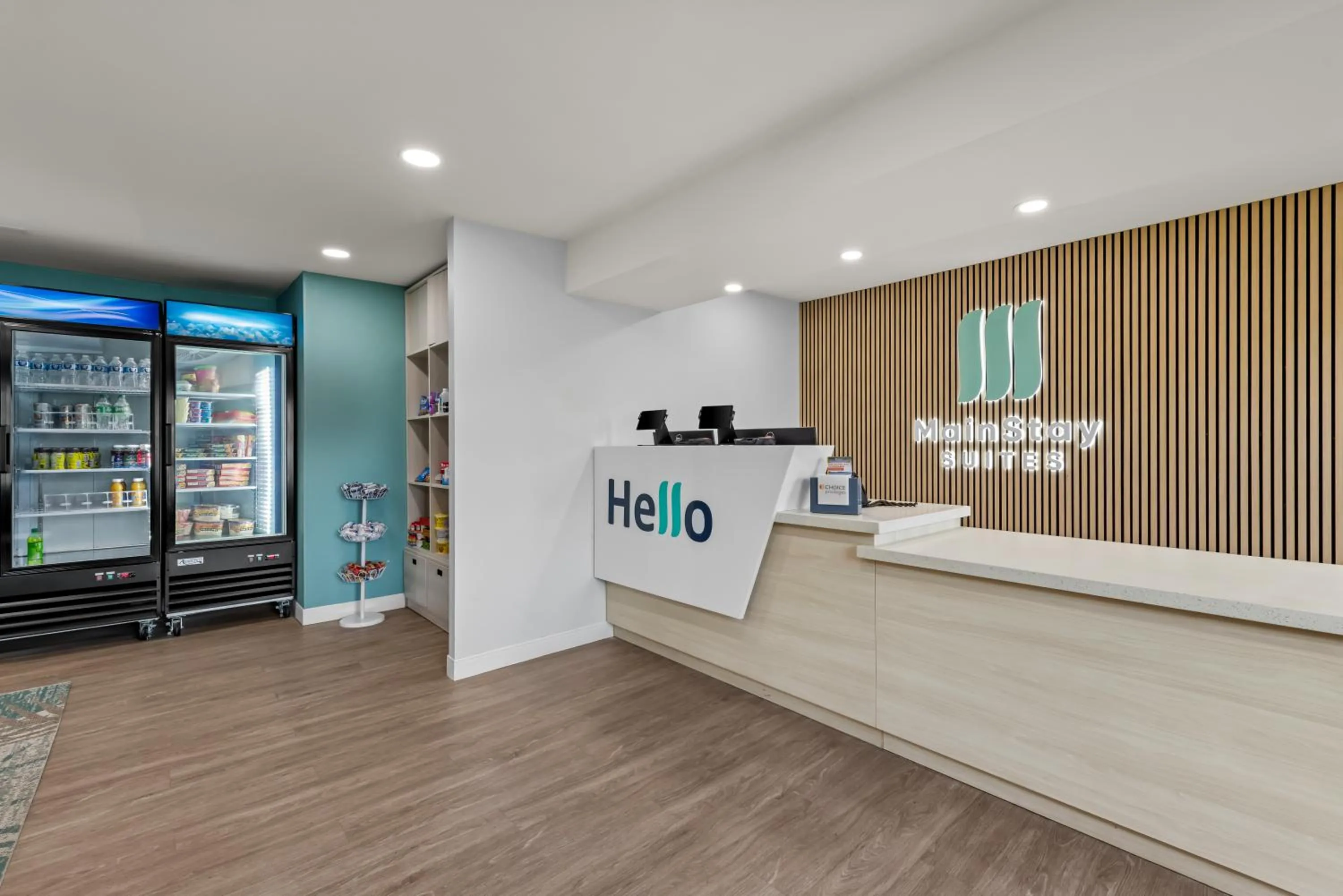 Lobby or reception in MainStay Suites Columbus North - Worthington