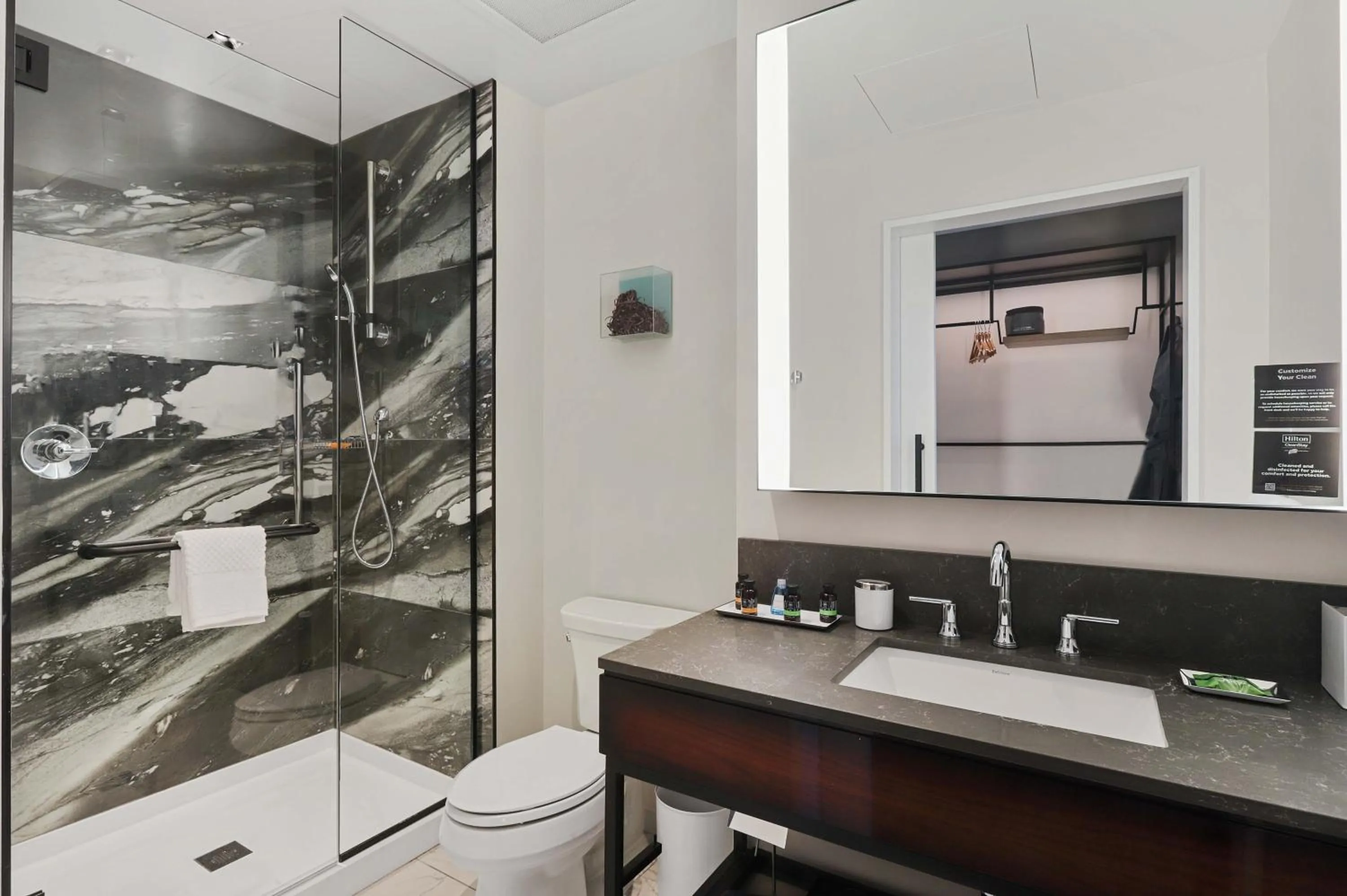 Shower in Canopy By Hilton Memphis Downtown